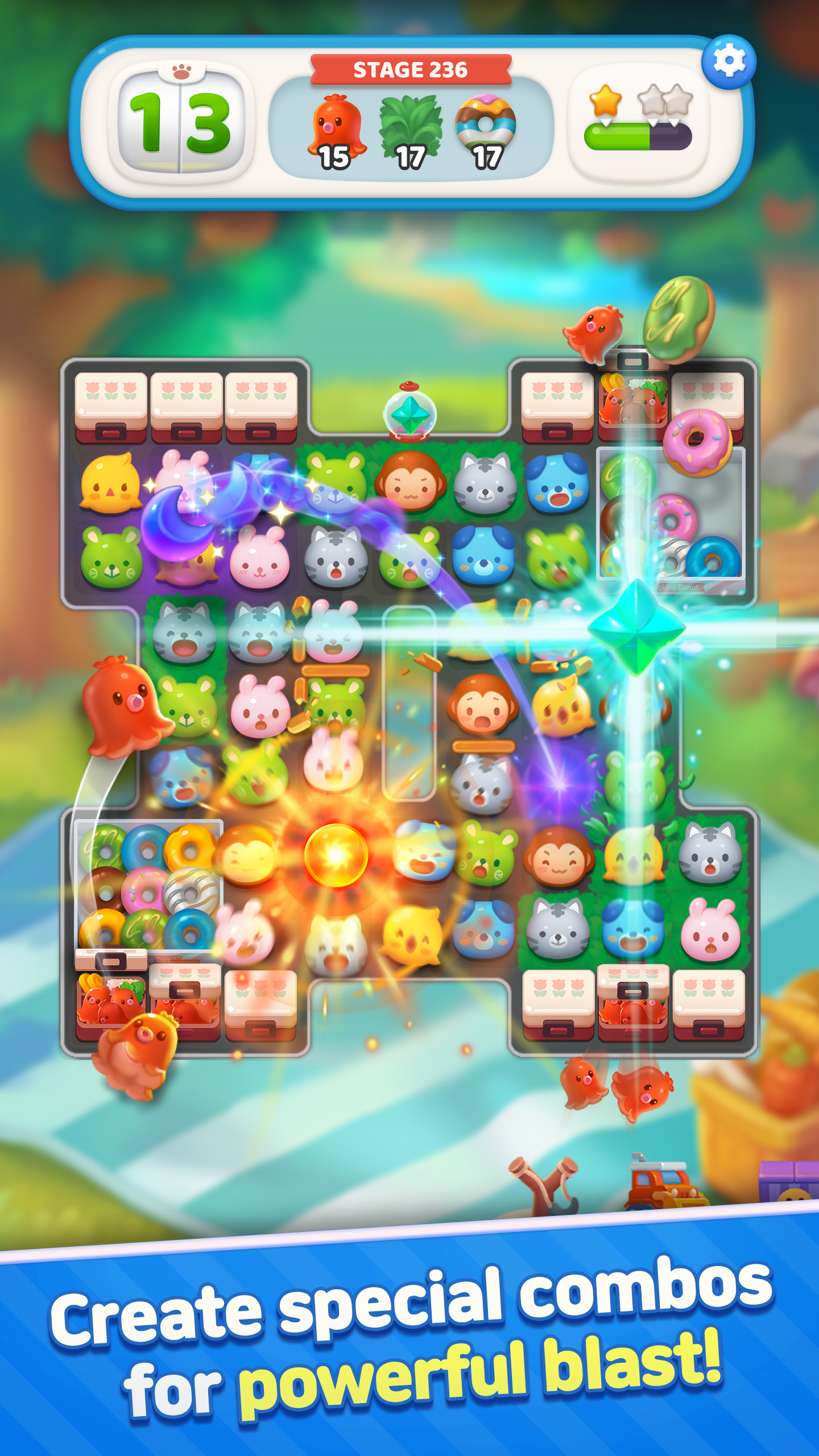 اسکرین شات 2 بازی Anipang Match