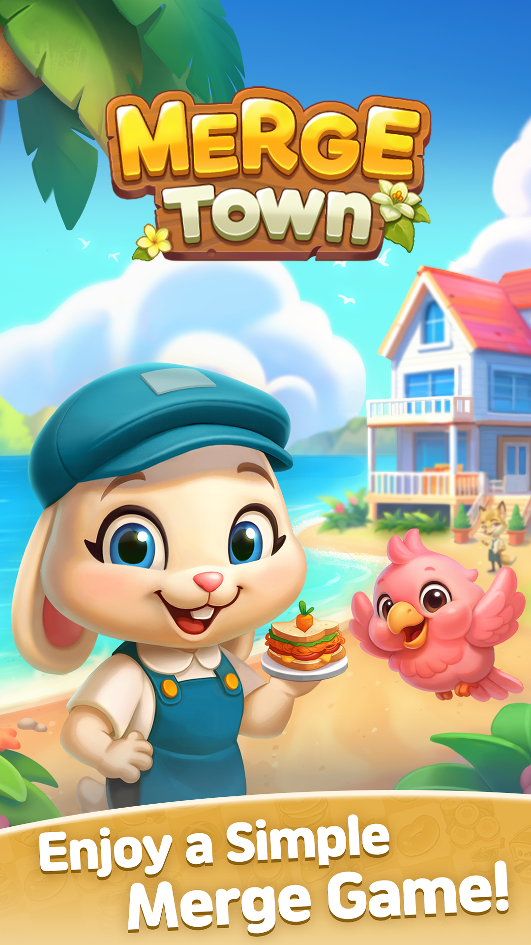 اسکرین شات 1 بازی Merge Town: Puzzle&Story