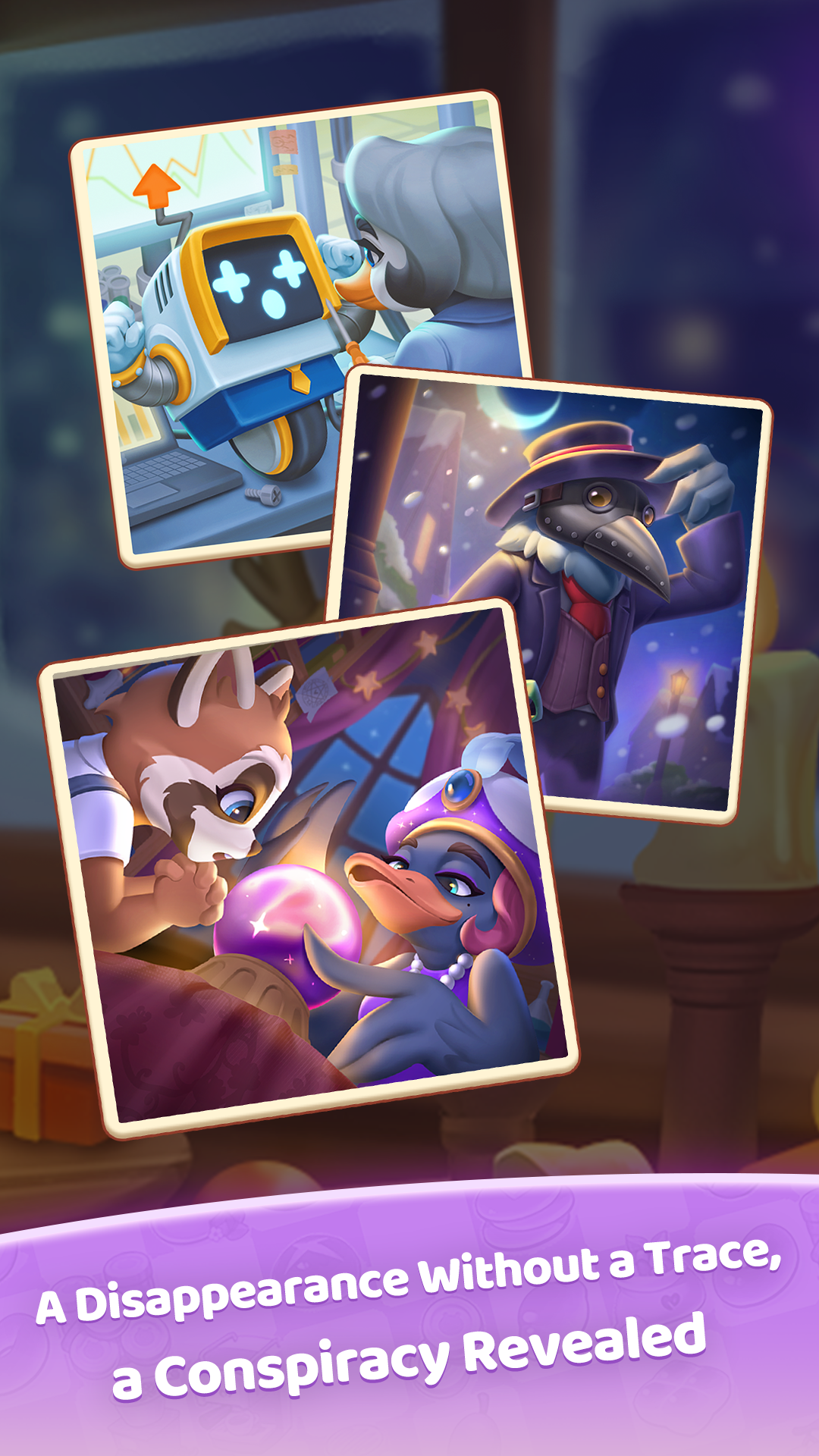 اسکرین شات 2 بازی Merge Town: Puzzle&Story