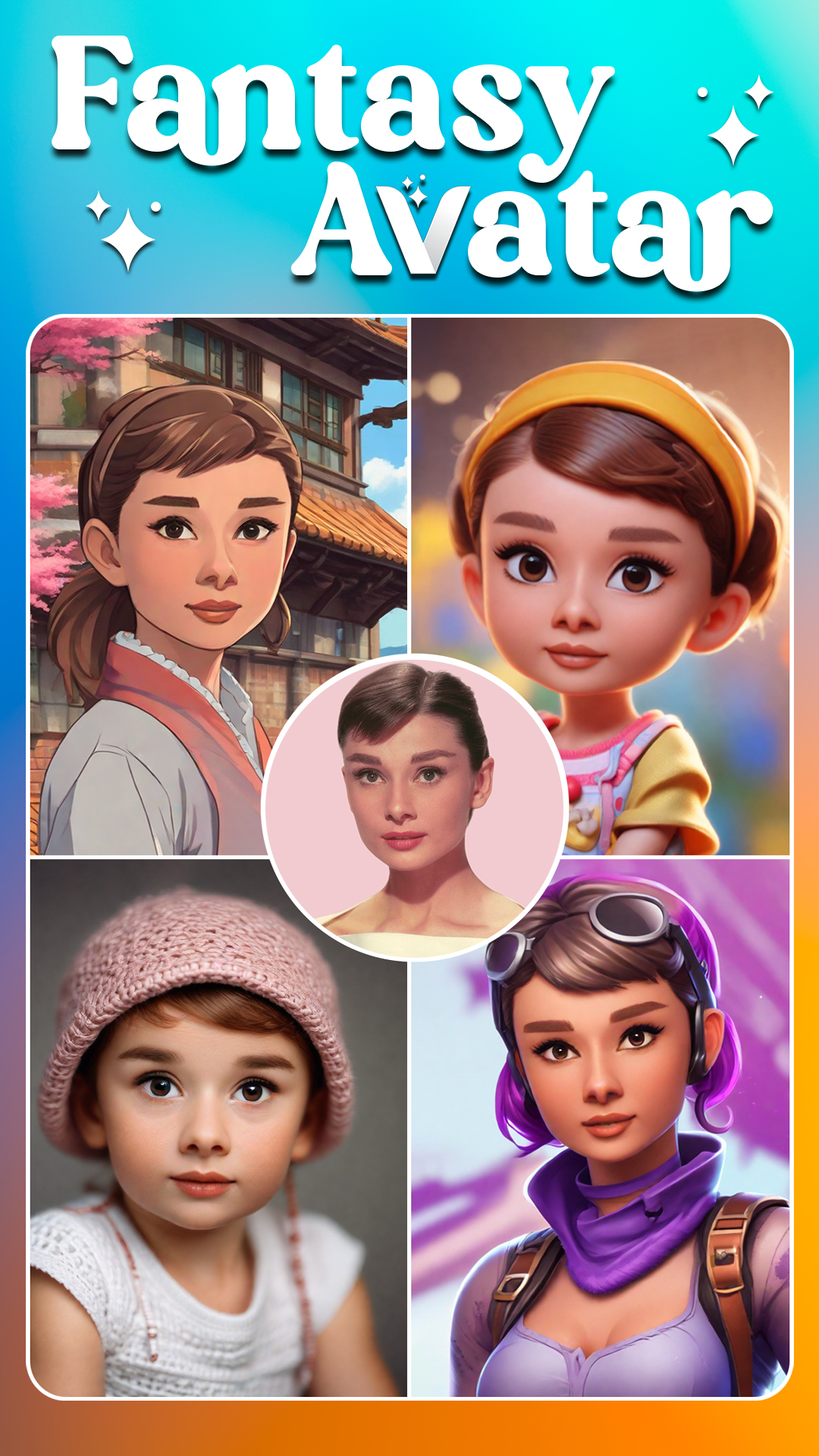 اسکرین شات 3 برنامه Voila AI Artist Cartoon Filter