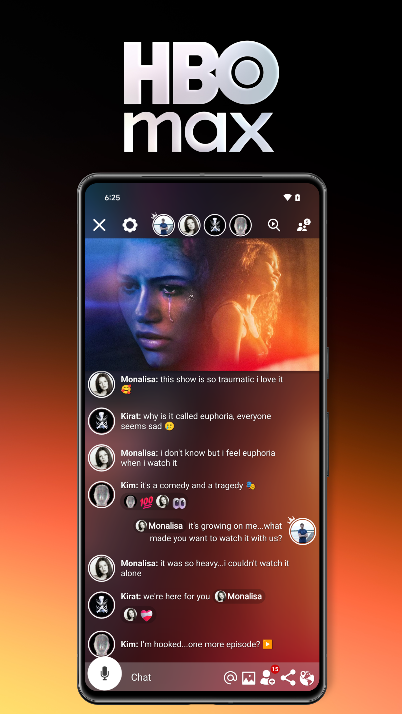 اسکرین شات 6 برنامه Rave – Watch Party