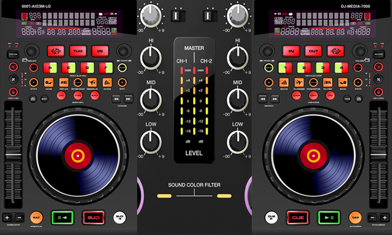 اسکرین شات 1 برنامه Virtual DJ Mp3 Pro Mixer