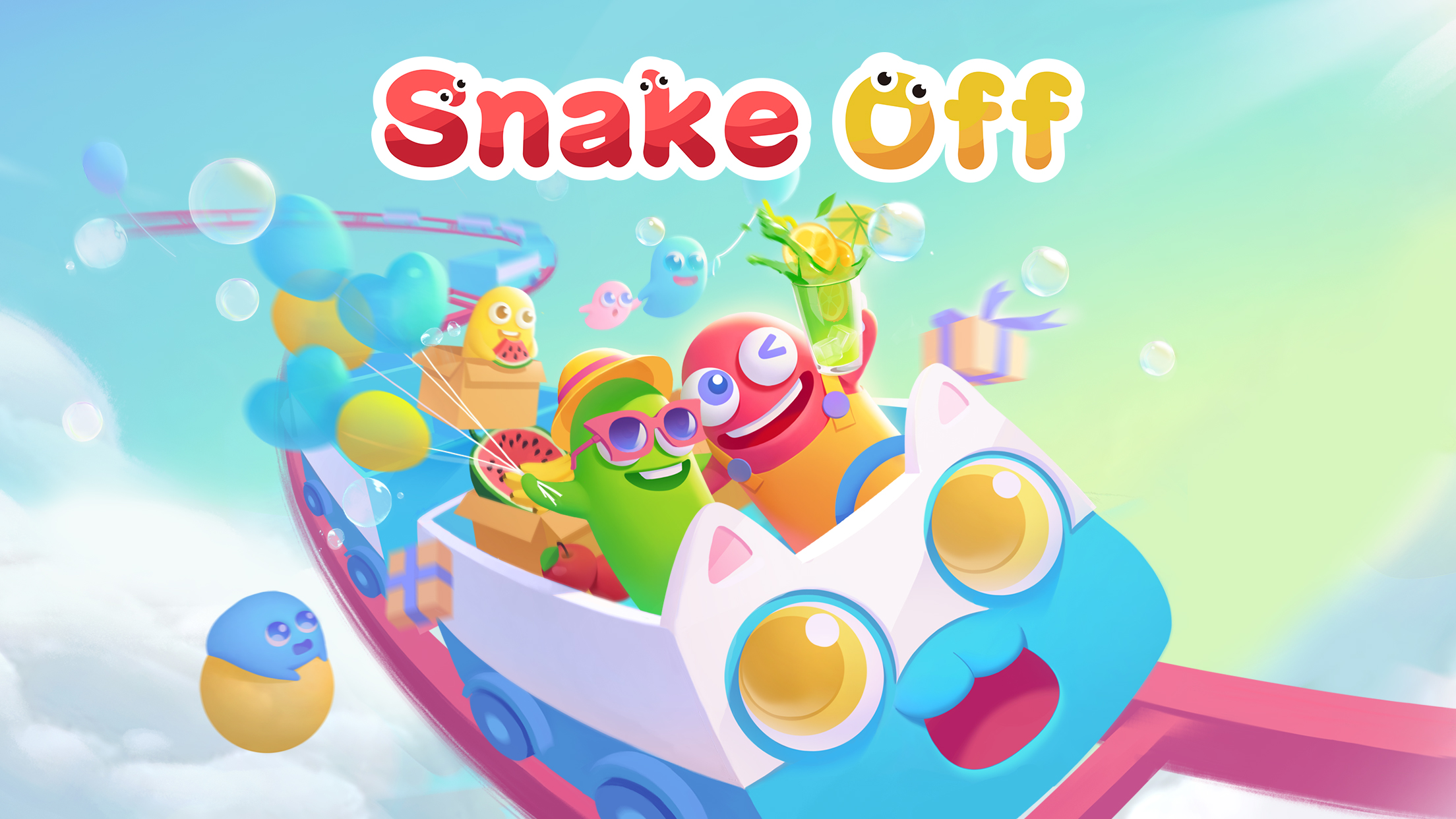 اسکرین شات 1 بازی Snake Off - More Play,More Fun