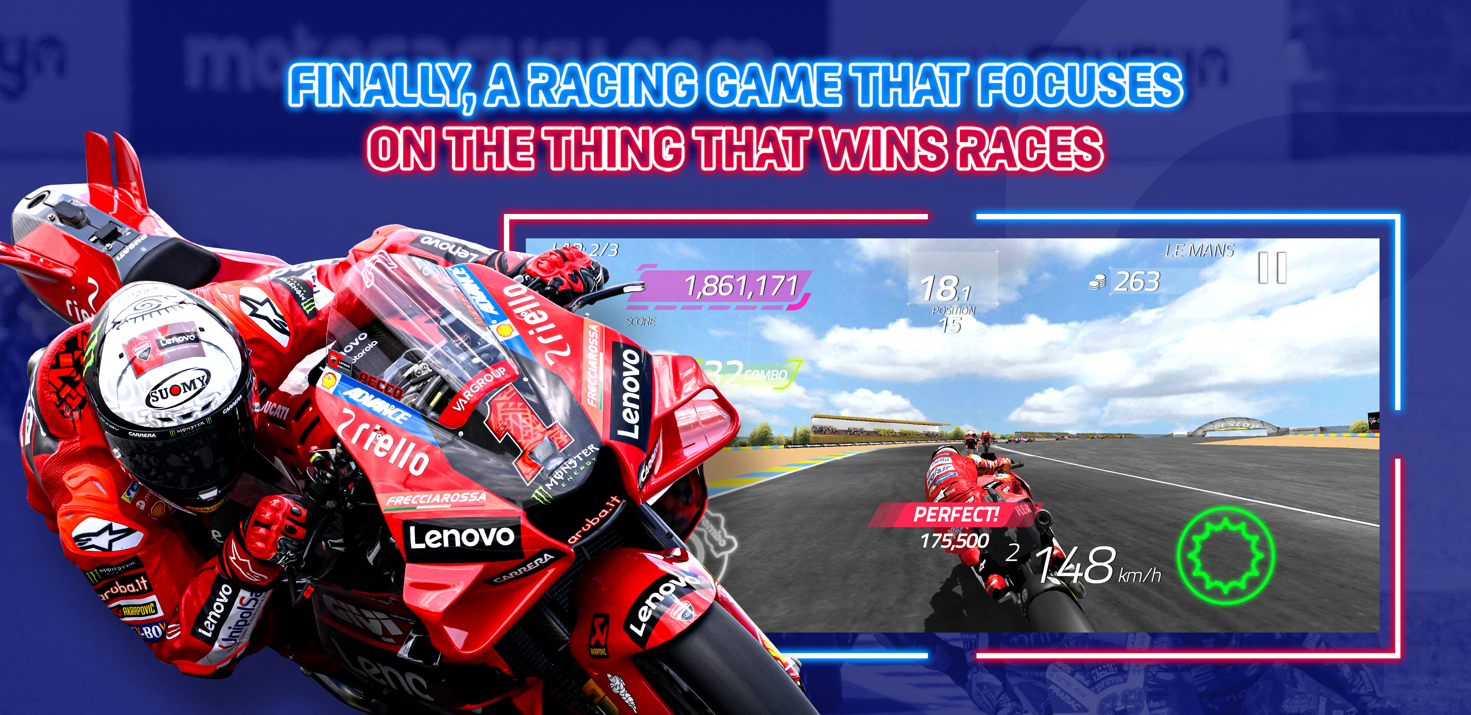 اسکرین شات 1 بازی MotoGP Racing '23
