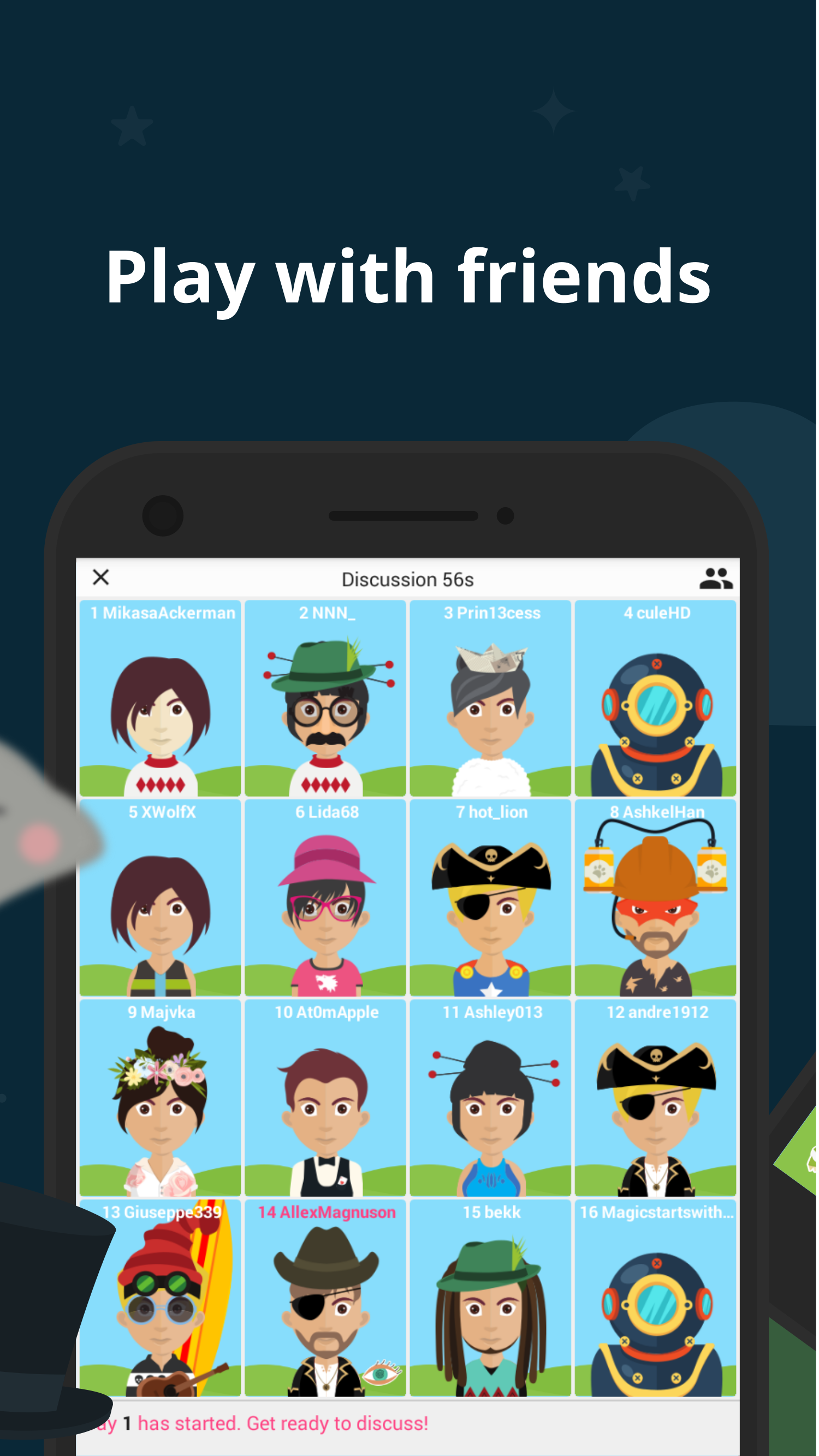 اسکرین شات 2 بازی Wolvesville - Werewolf Online