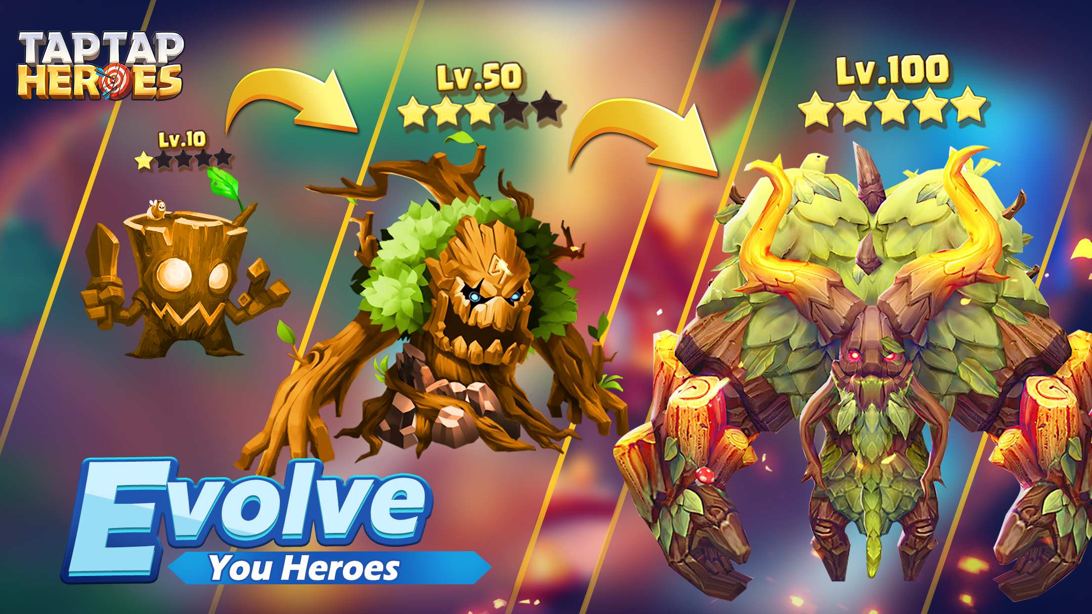 اسکرین شات 3 بازی Taptap Heroes:ldle RPG