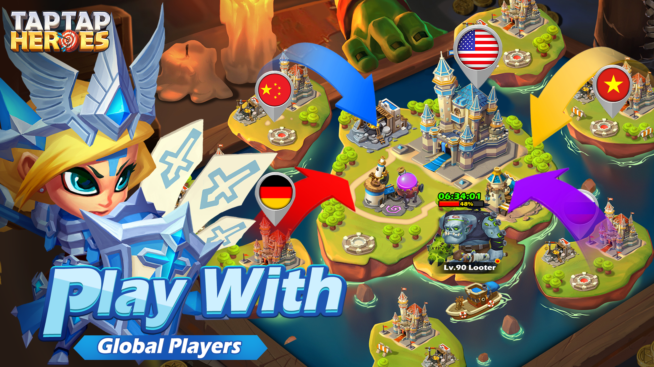 اسکرین شات 7 بازی Taptap Heroes:ldle RPG