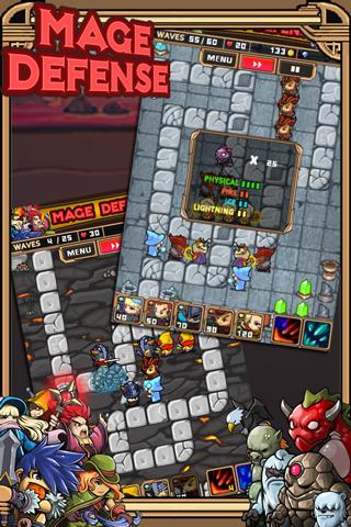اسکرین شات 4 بازی Mage Defense