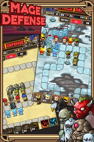 اسکرین شات 3 بازی Mage Defense