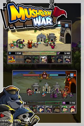 اسکرین شات 4 بازی Mushroom War