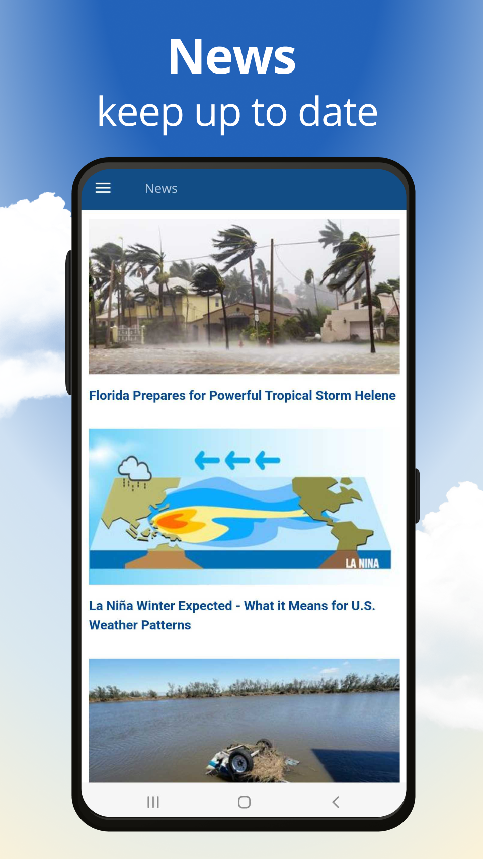 اسکرین شات 5 برنامه weather24: Forecast & Radar