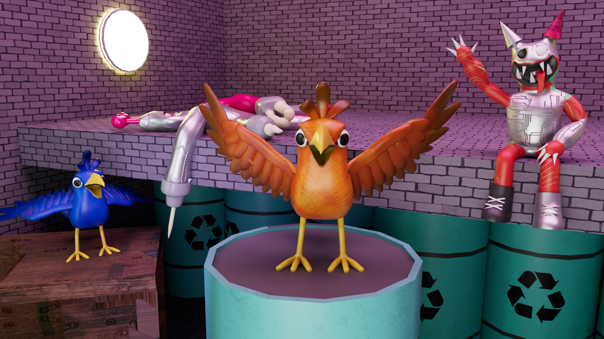 اسکرین شات 5 بازی Bird Monster Life Challenge 5