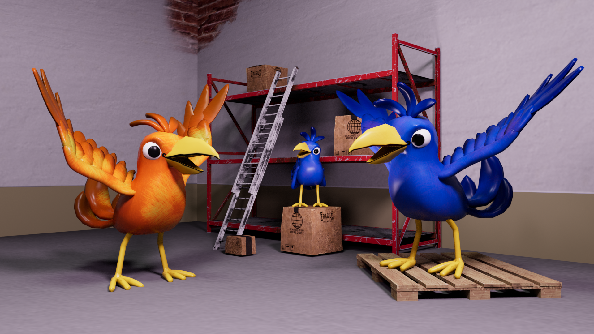 اسکرین شات 1 بازی Bird Monster Life Challenge 5