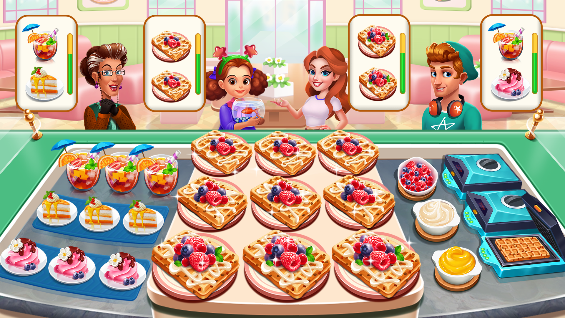 اسکرین شات 2 بازی Cooking Wonderful: Chef Game
