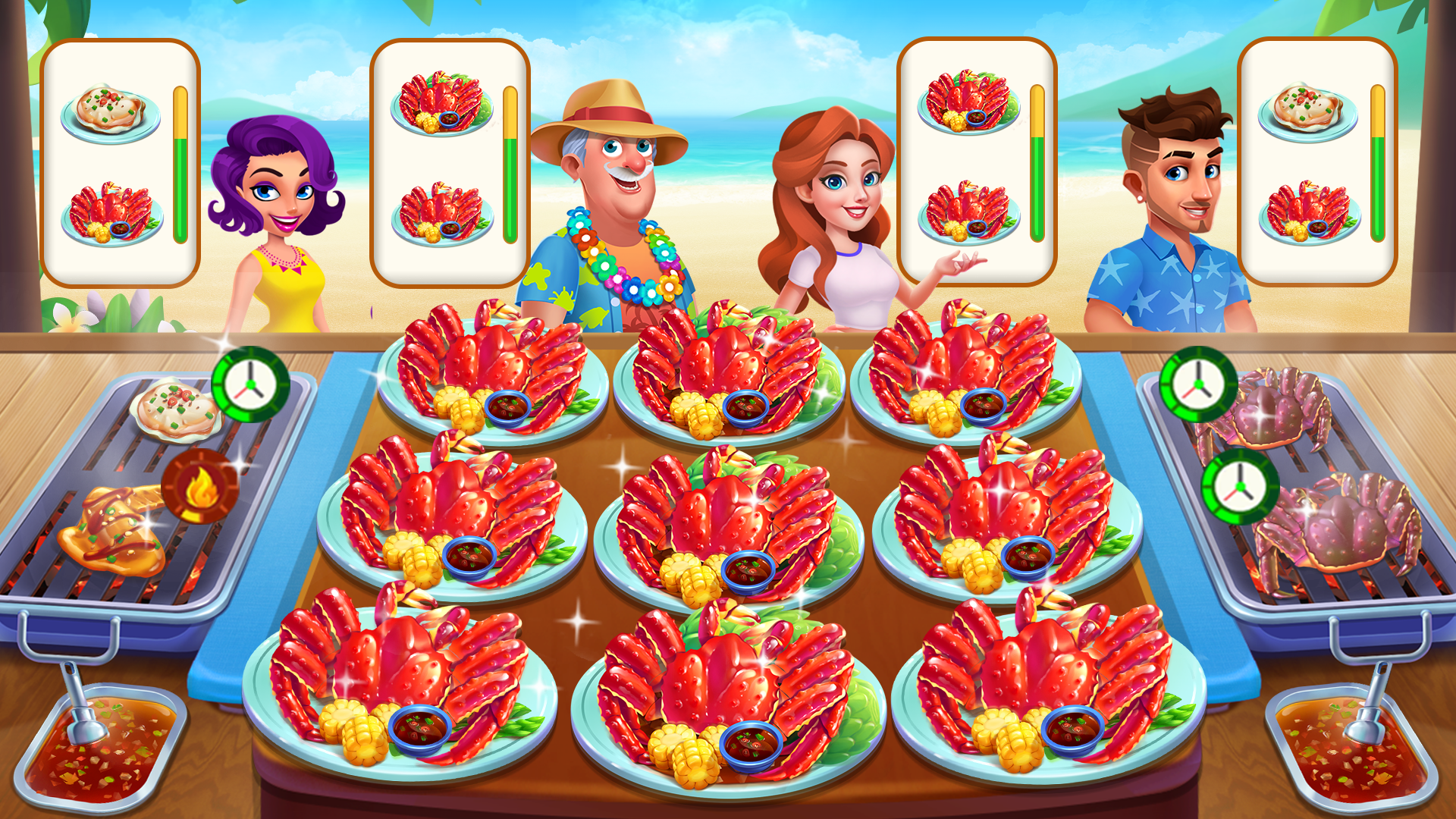 اسکرین شات 4 بازی Cooking Wonderful: Chef Game