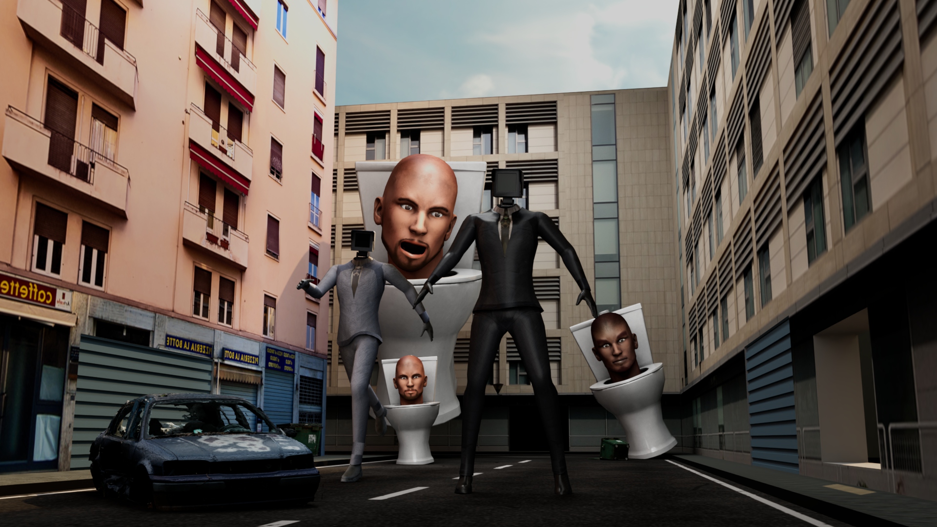 اسکرین شات 1 بازی Toilet Monster Life Challenge