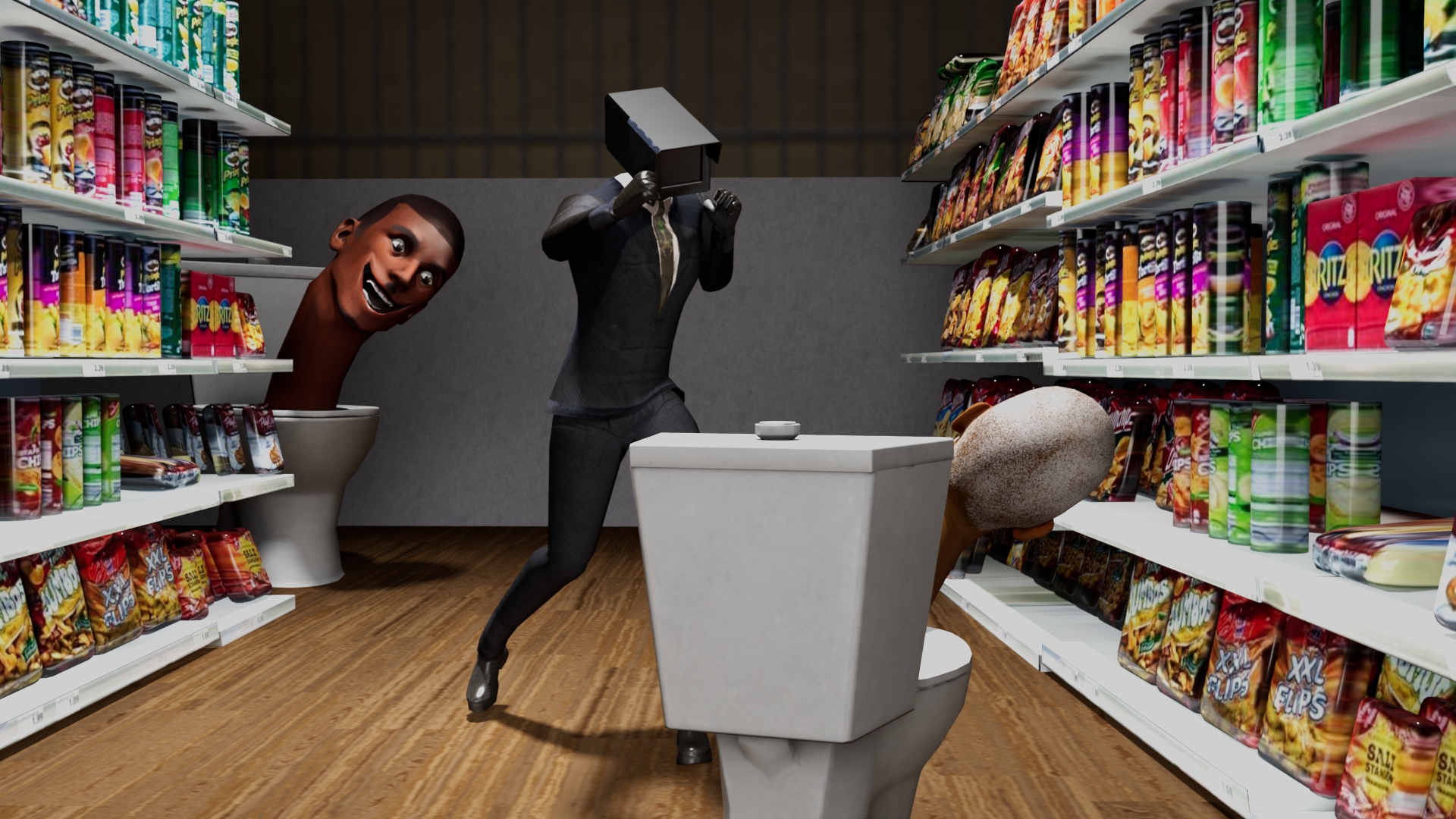 اسکرین شات 7 بازی Toilet Monster Life Challenge