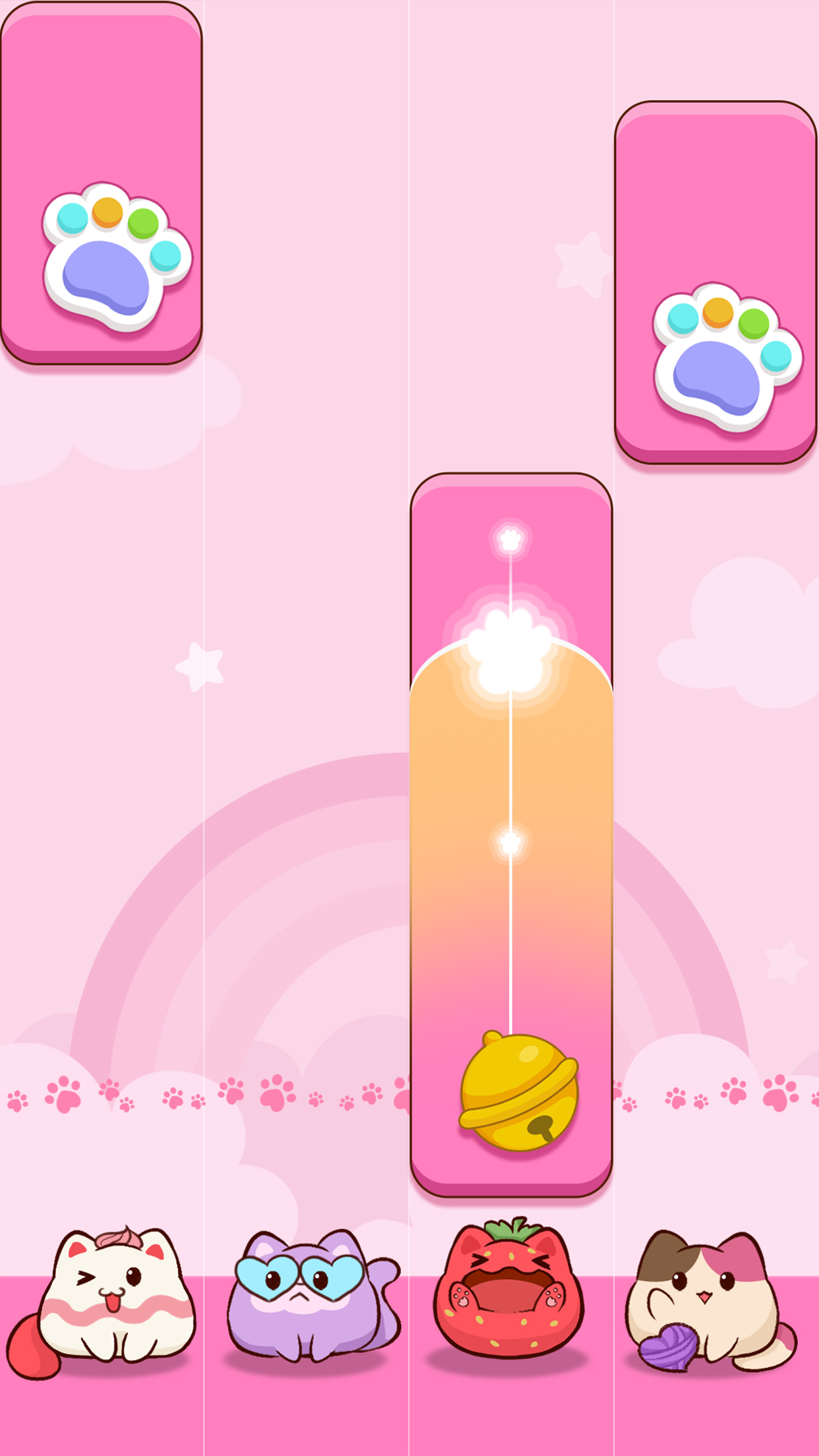 اسکرین شات 2 بازی Cat Tiles: Cute Piano Game