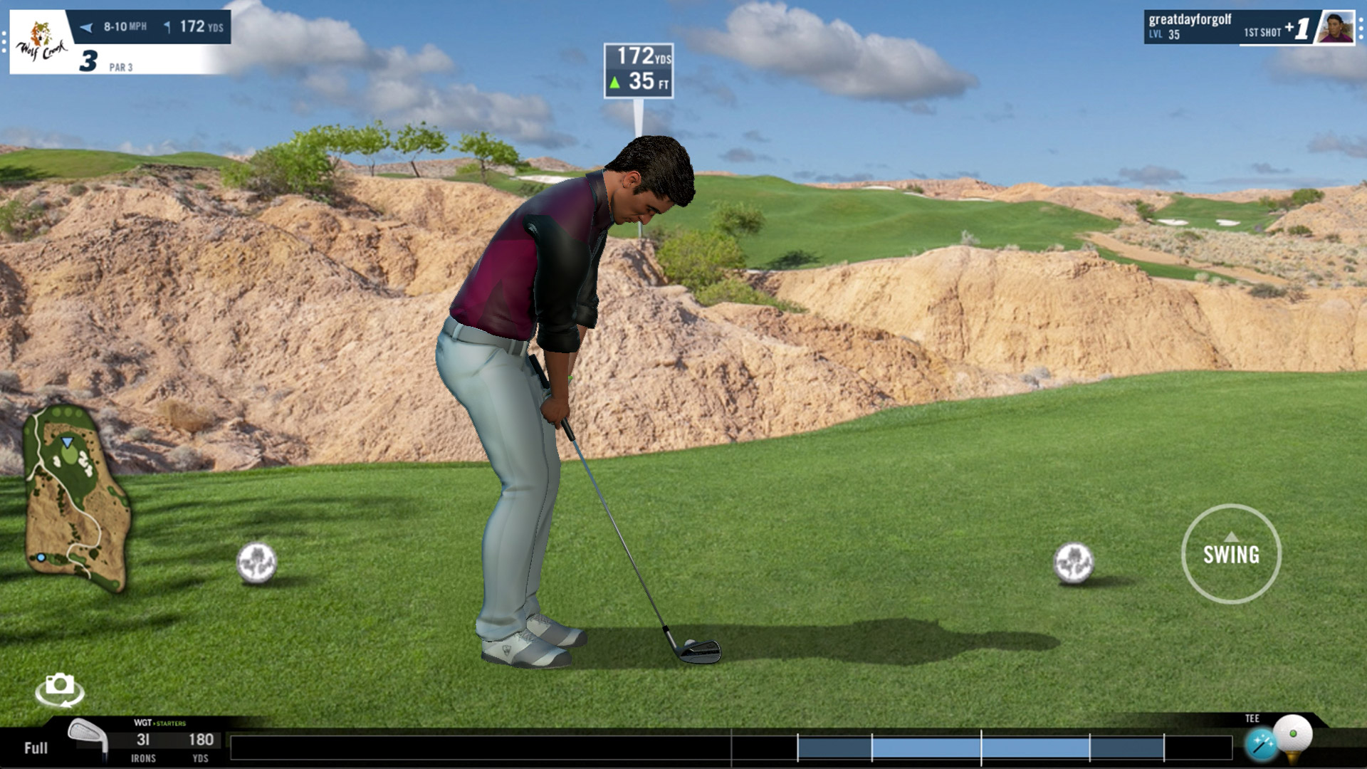 اسکرین شات 3 بازی WGT Golf