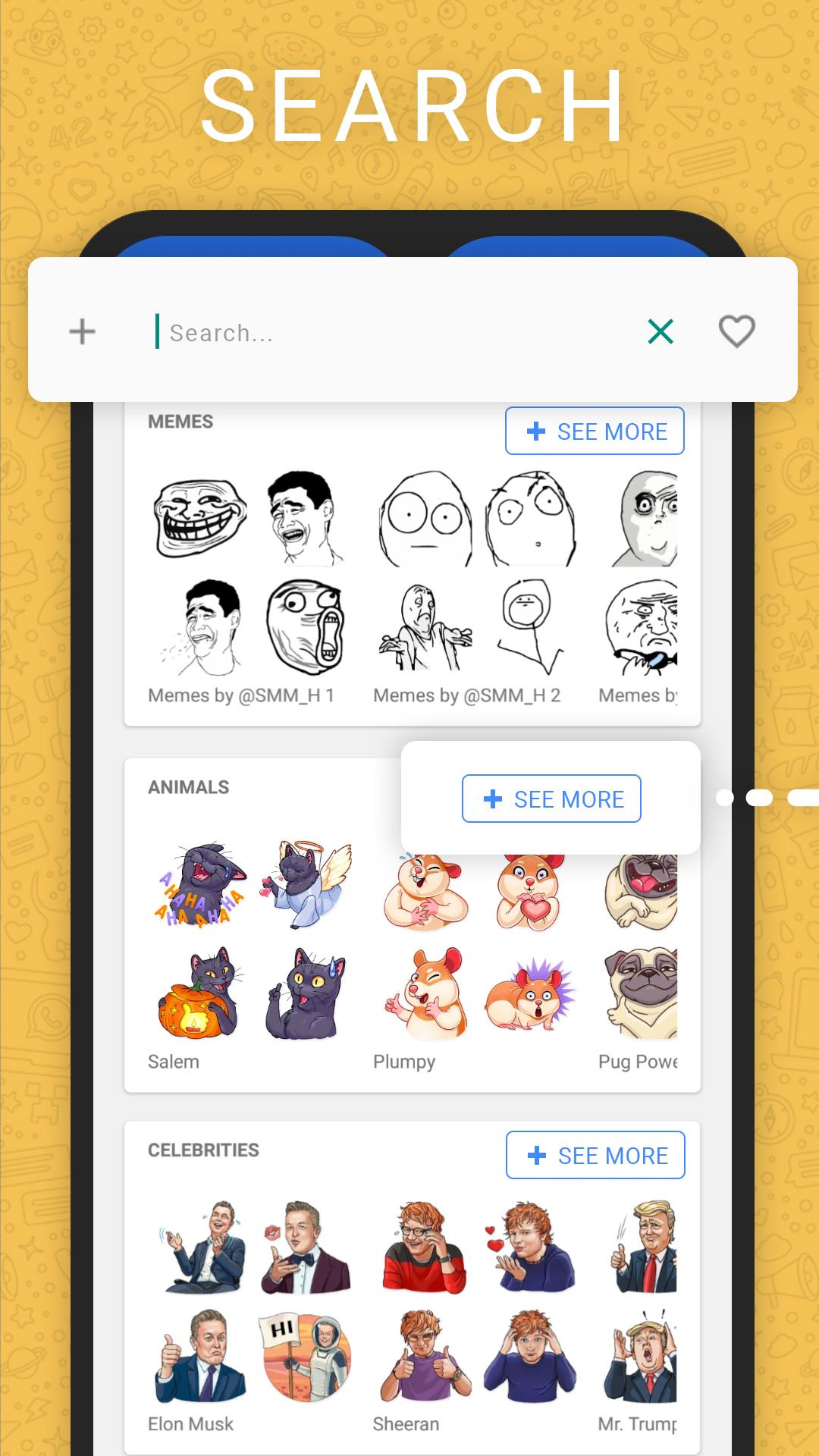 اسکرین شات 3 برنامه Stickers Cloud & Sticker Maker