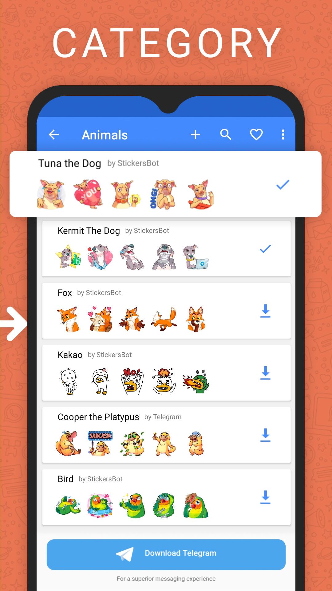 اسکرین شات 4 برنامه Stickers Cloud & Sticker Maker
