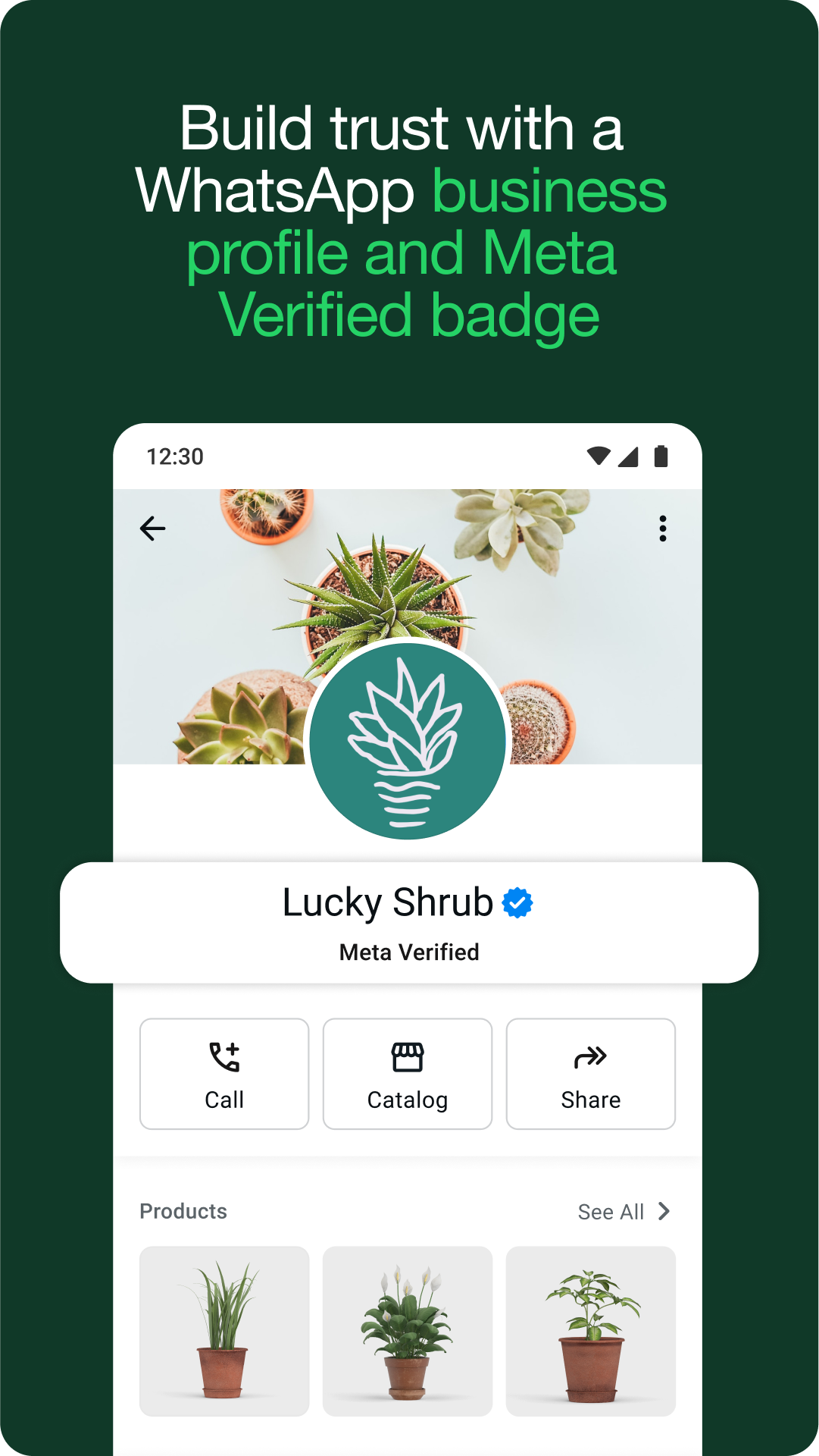 اسکرین شات 1 برنامه WhatsApp Business