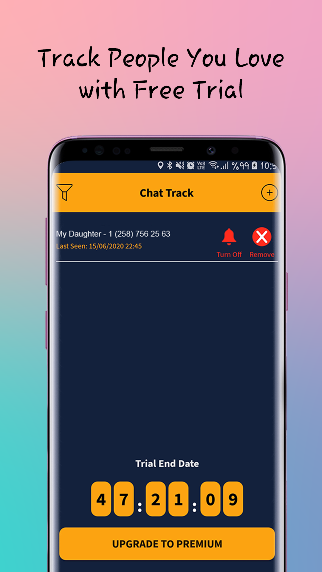 اسکرین شات 3 برنامه Chat Track: Online Tracker