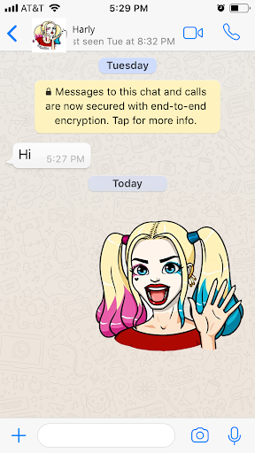 اسکرین شات 1 برنامه Harley stickers for Whatsapp
