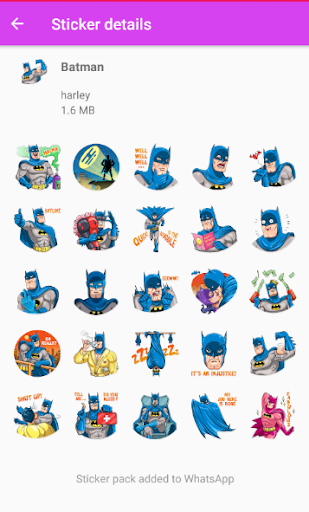 اسکرین شات 5 برنامه Harley stickers for Whatsapp