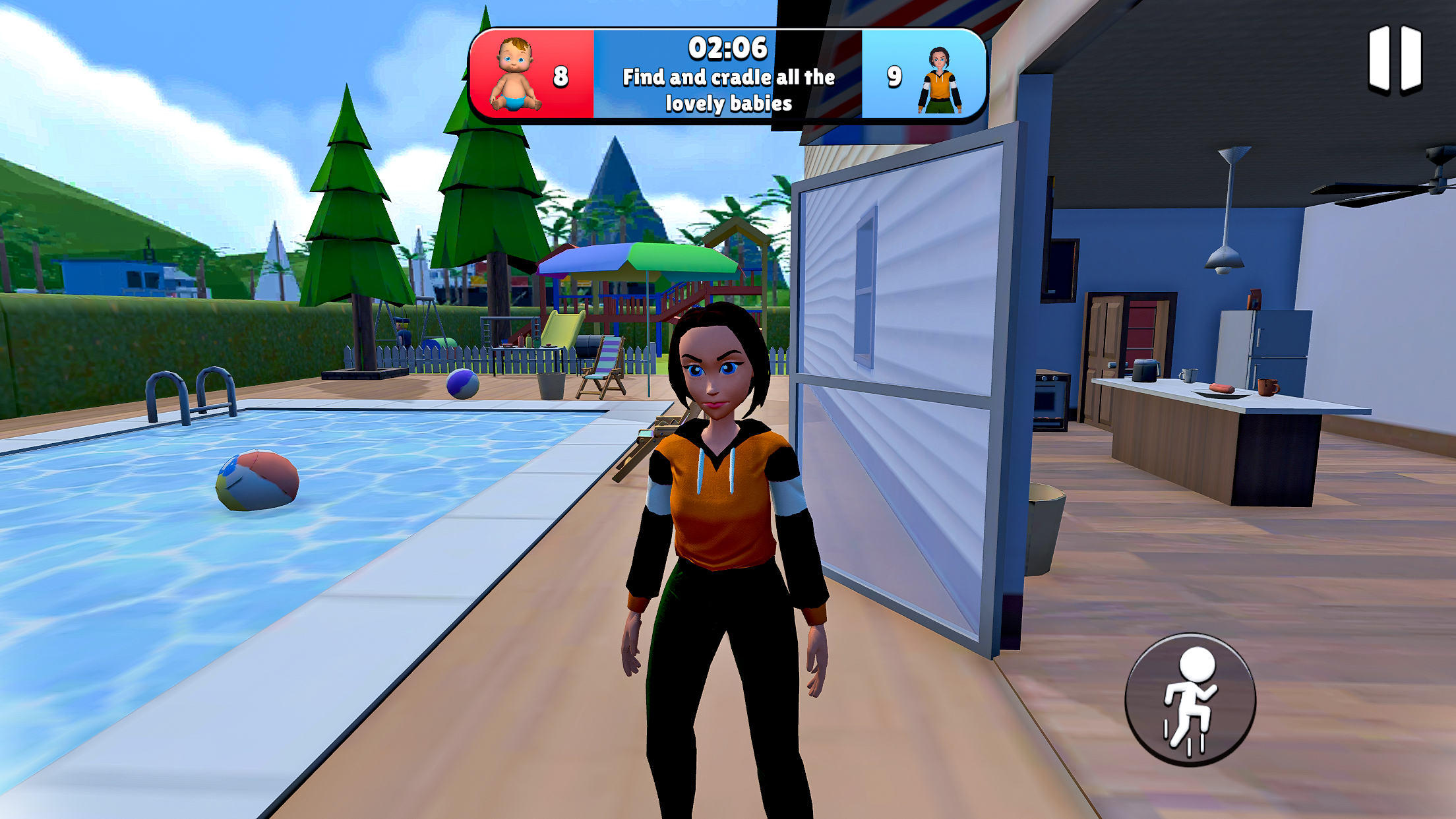 اسکرین شات 4 بازی Hide and Seek: Escape Daddy