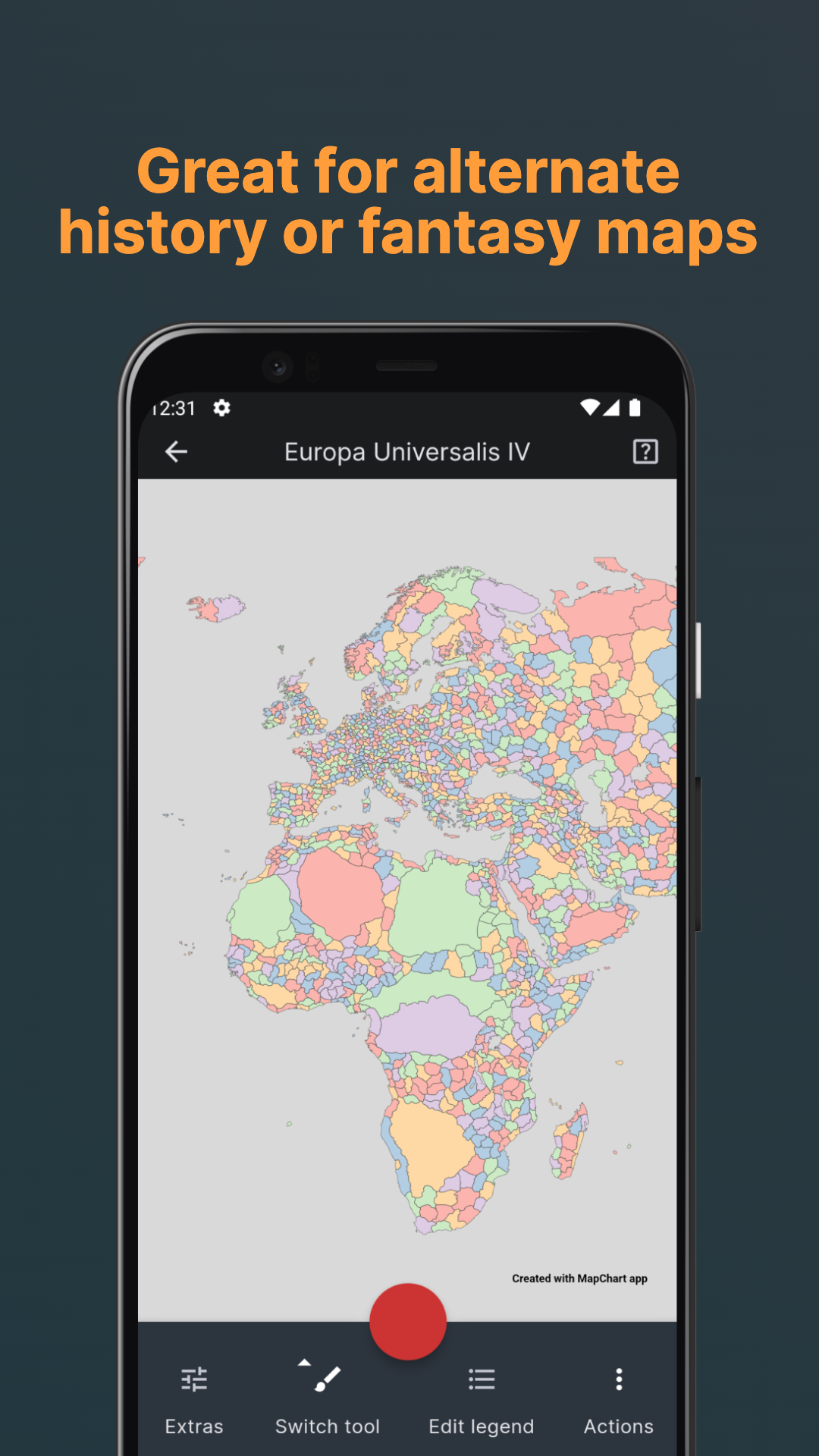 اسکرین شات 6 برنامه MapChart