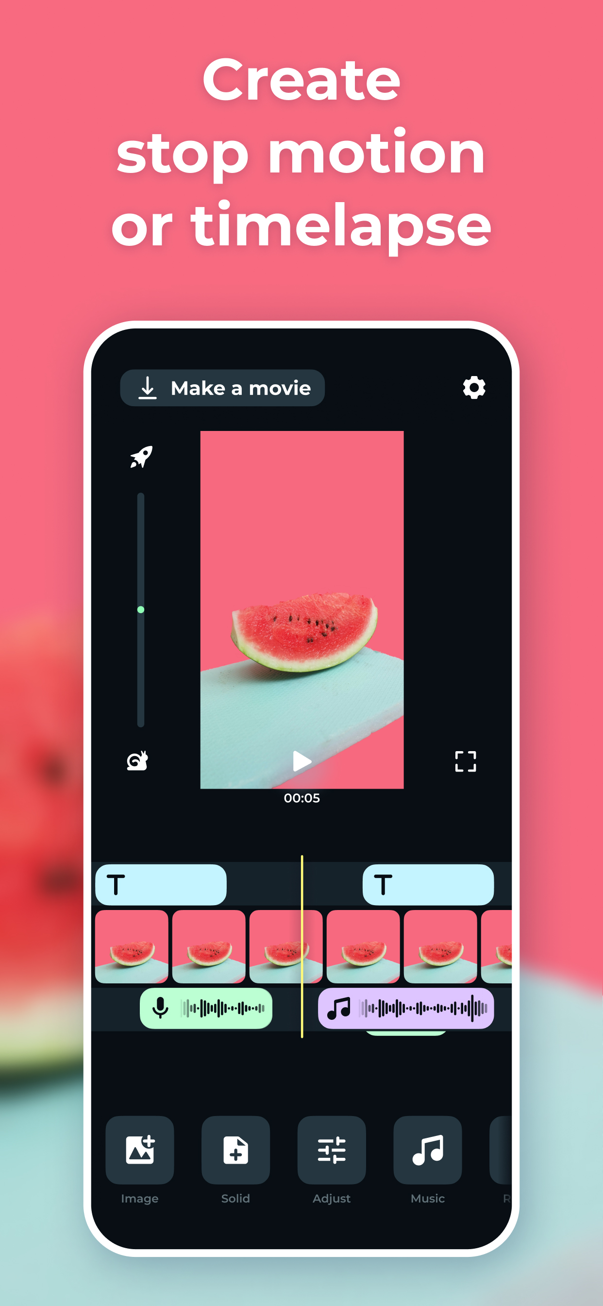 اسکرین شات 1 برنامه Stop Motion Cartoon Maker