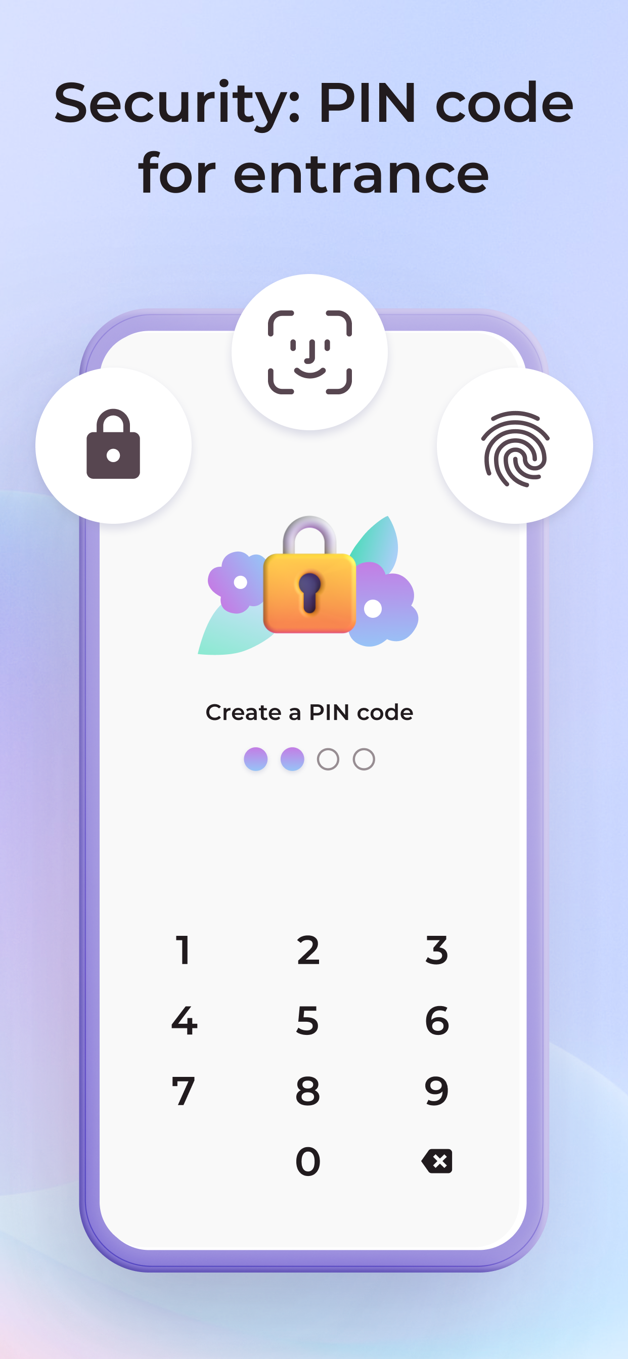 اسکرین شات 3 برنامه Menstrual cycle tracker - Days