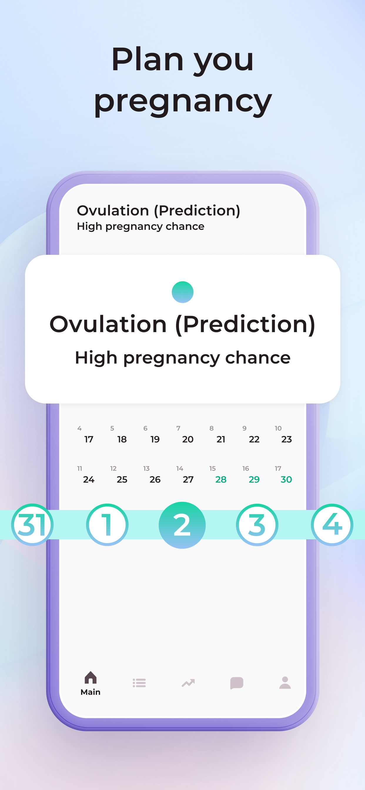 اسکرین شات 6 برنامه Menstrual cycle tracker - Days