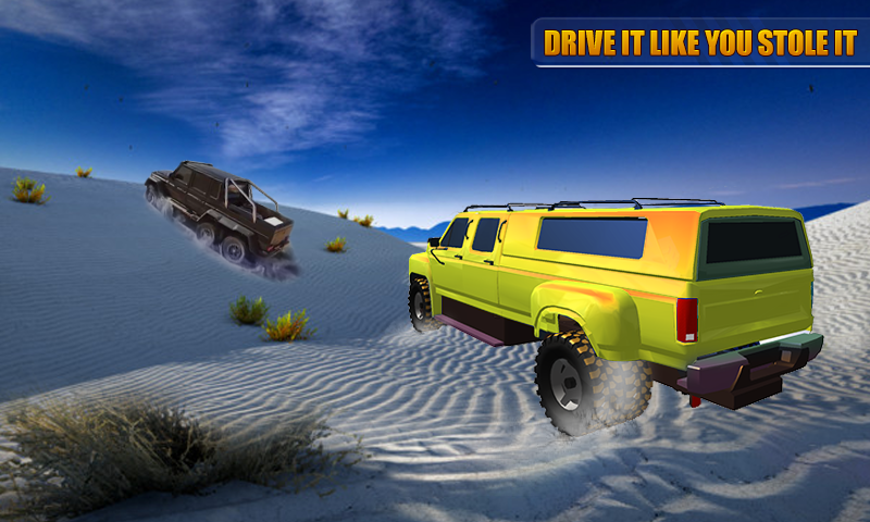 اسکرین شات 6 بازی 4x4 Driving Game: White Desert