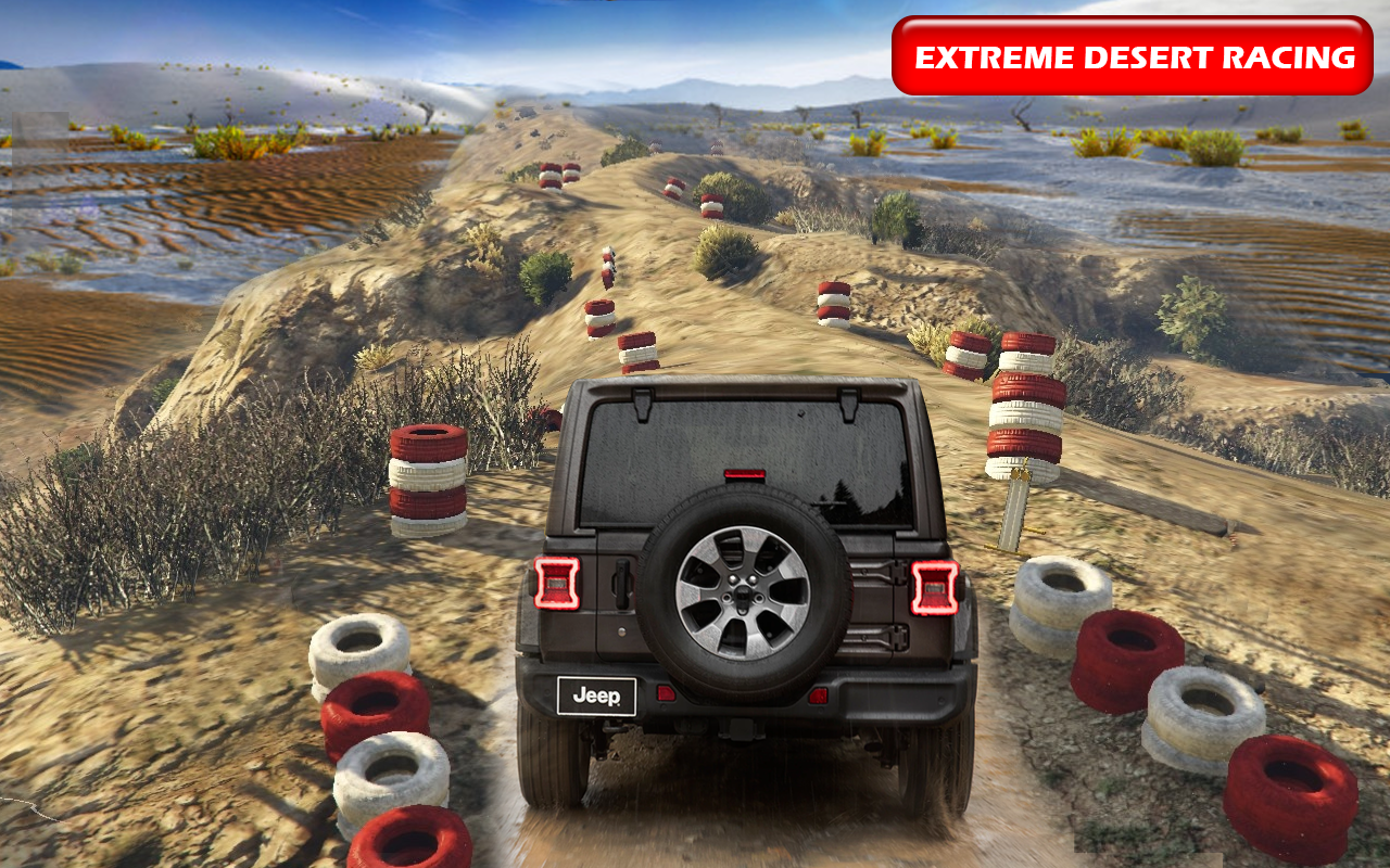 اسکرین شات 4 بازی 4x4 Driving Game: White Desert