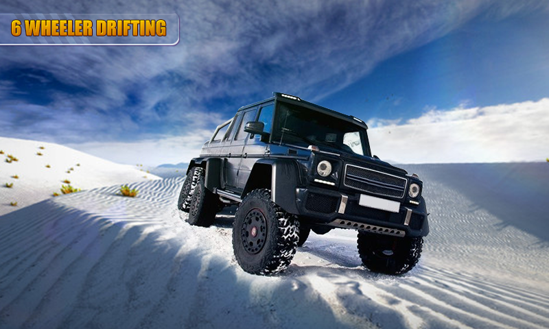 اسکرین شات 5 بازی 4x4 Driving Game: White Desert