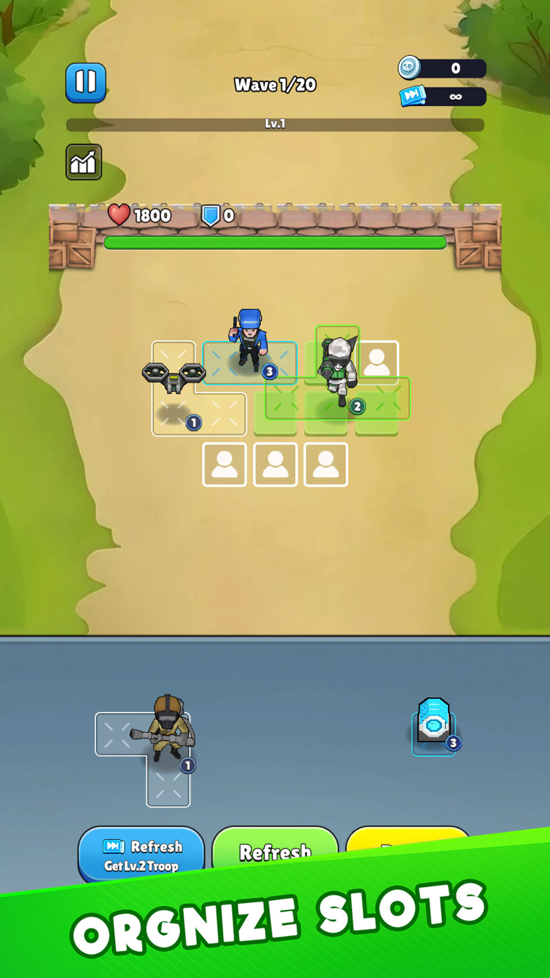 اسکرین شات 1 بازی Undead Siege