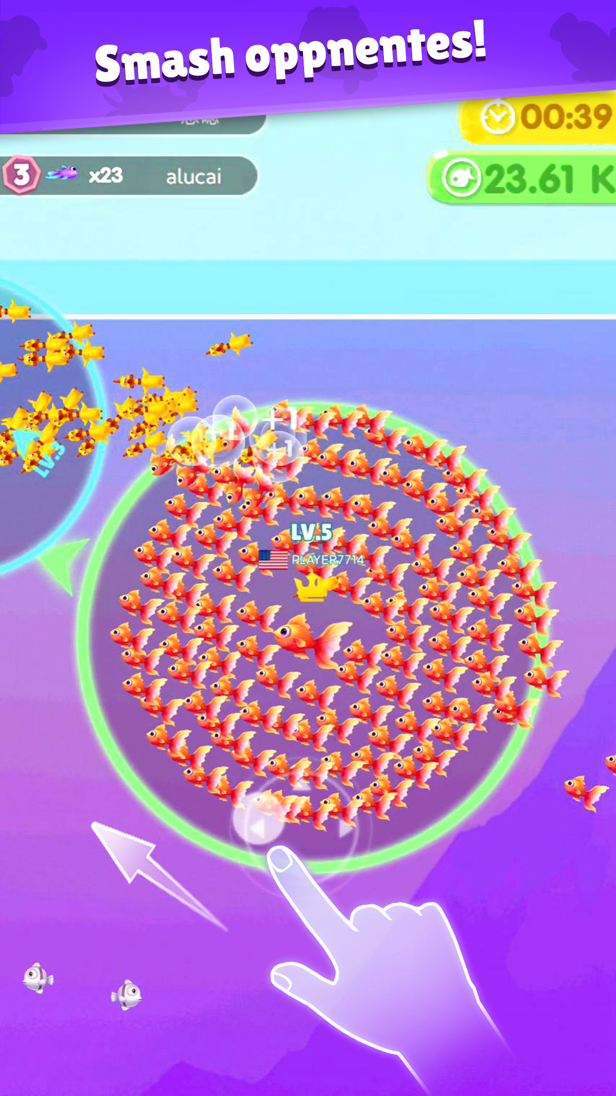 اسکرین شات 6 بازی Fish Go.io 2