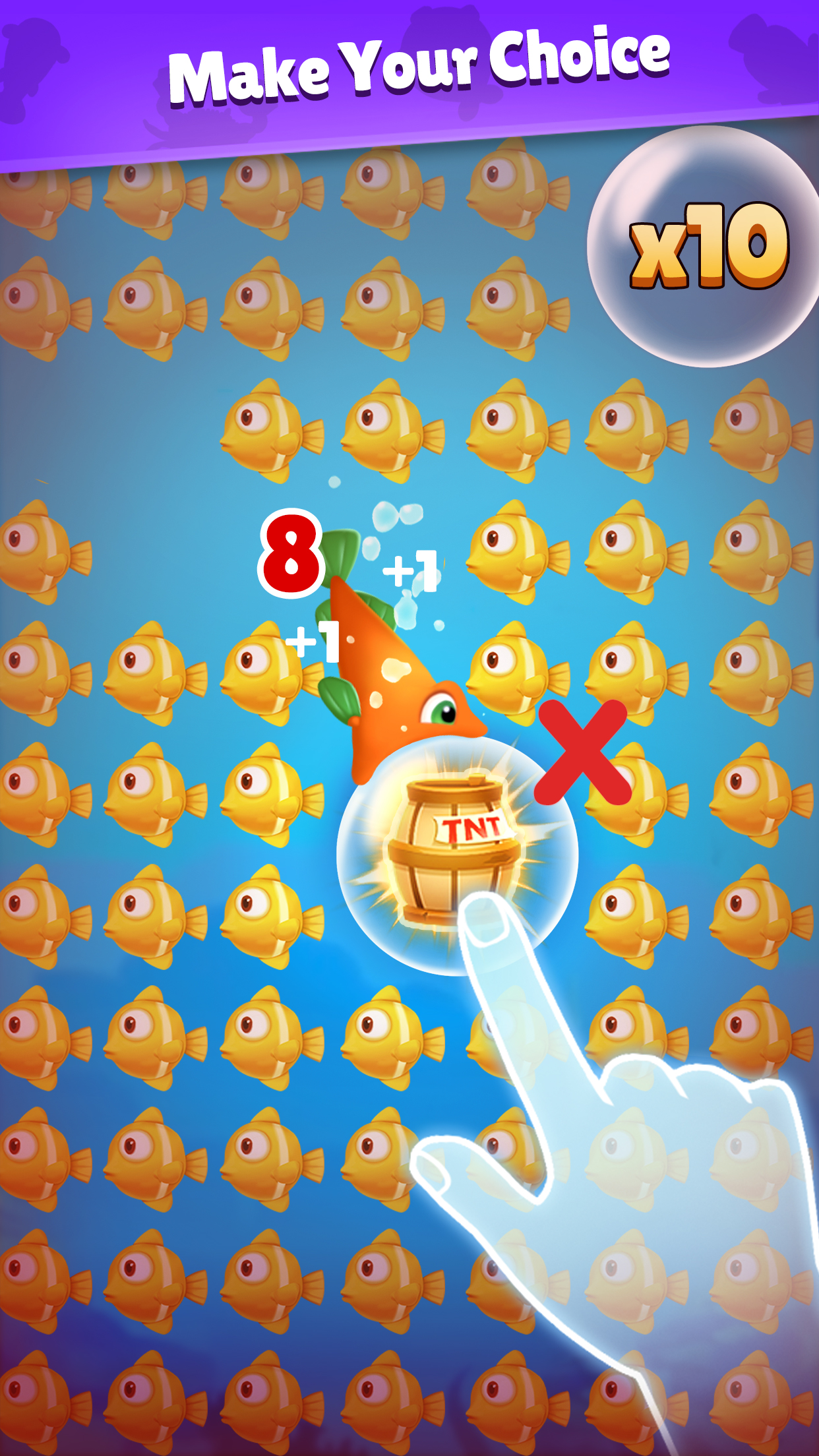 اسکرین شات 2 بازی Fish Go.io 2