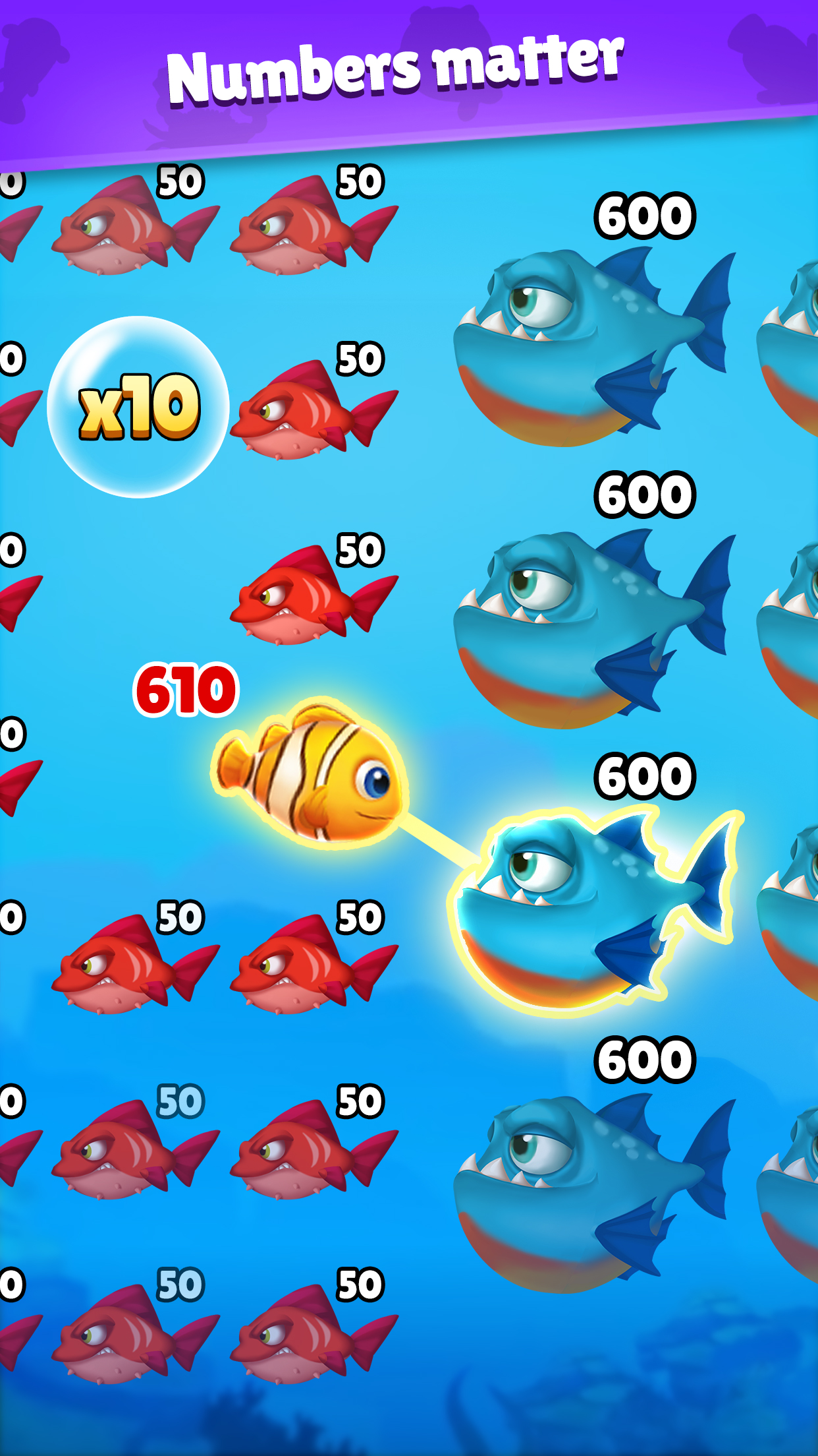 اسکرین شات 3 بازی Fish Go.io 2