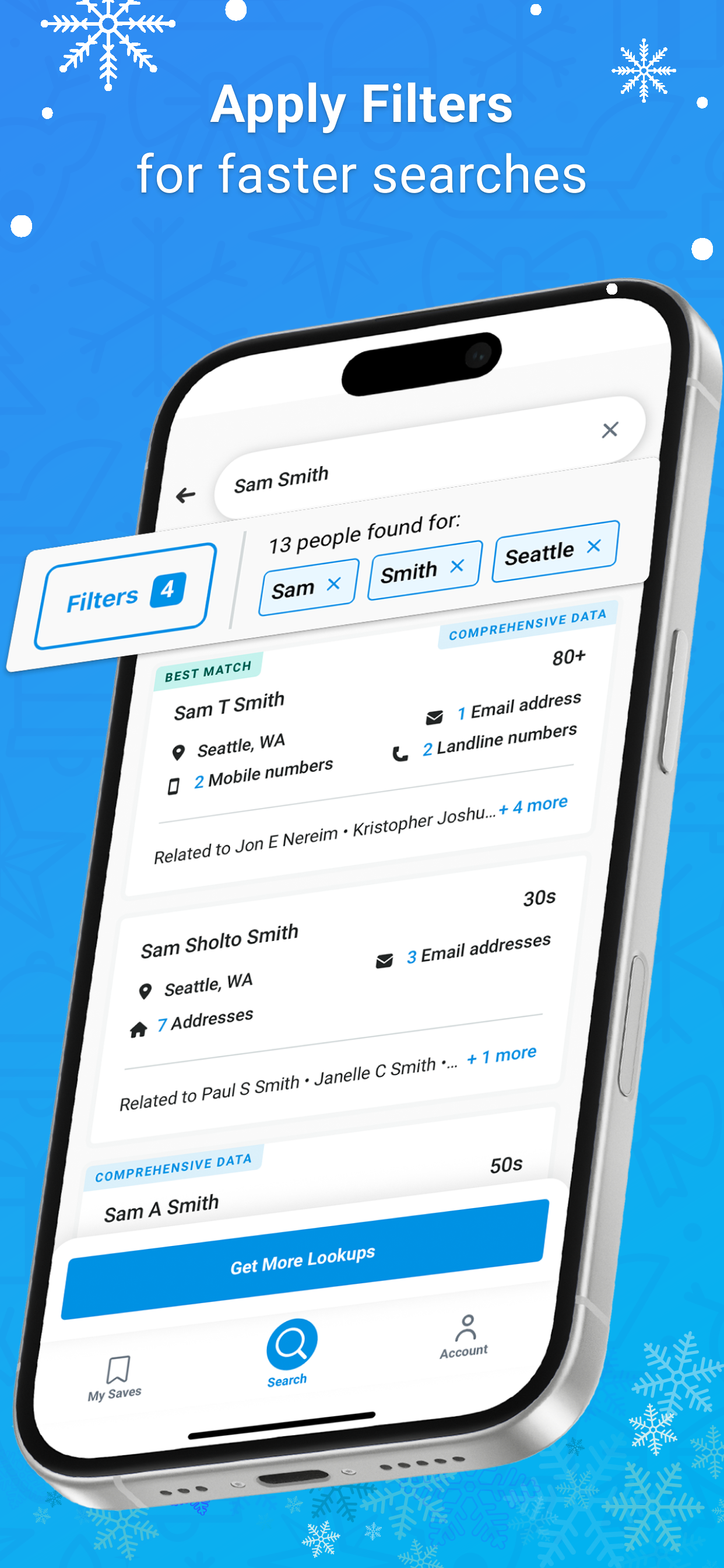 اسکرین شات 6 برنامه Whitepages Search, Find People