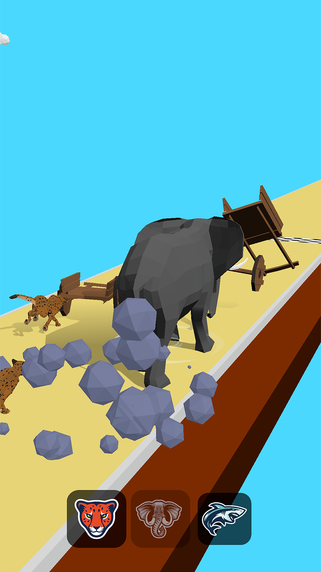 اسکرین شات 6 بازی Animal Transform: Epic Race 3D