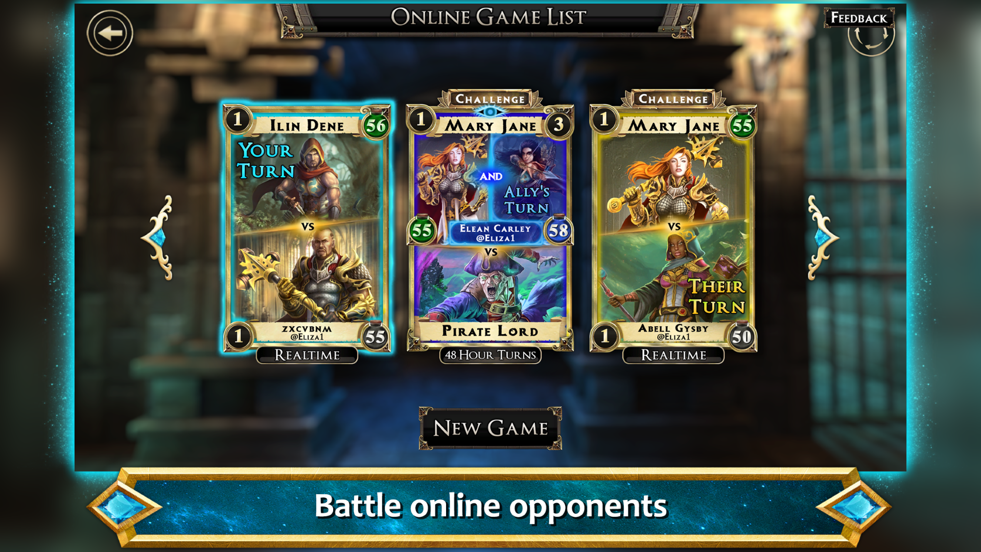 اسکرین شات 4 بازی Hero Realms