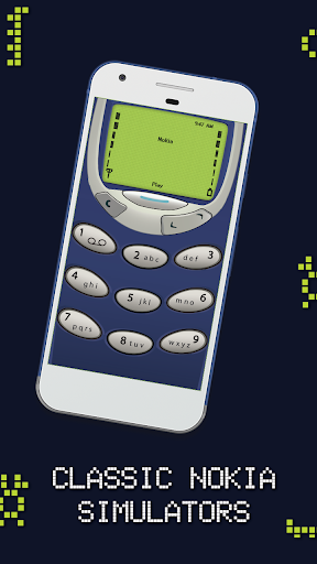 اسکرین شات 1 بازی Classic Snake - Nokia 97 Old