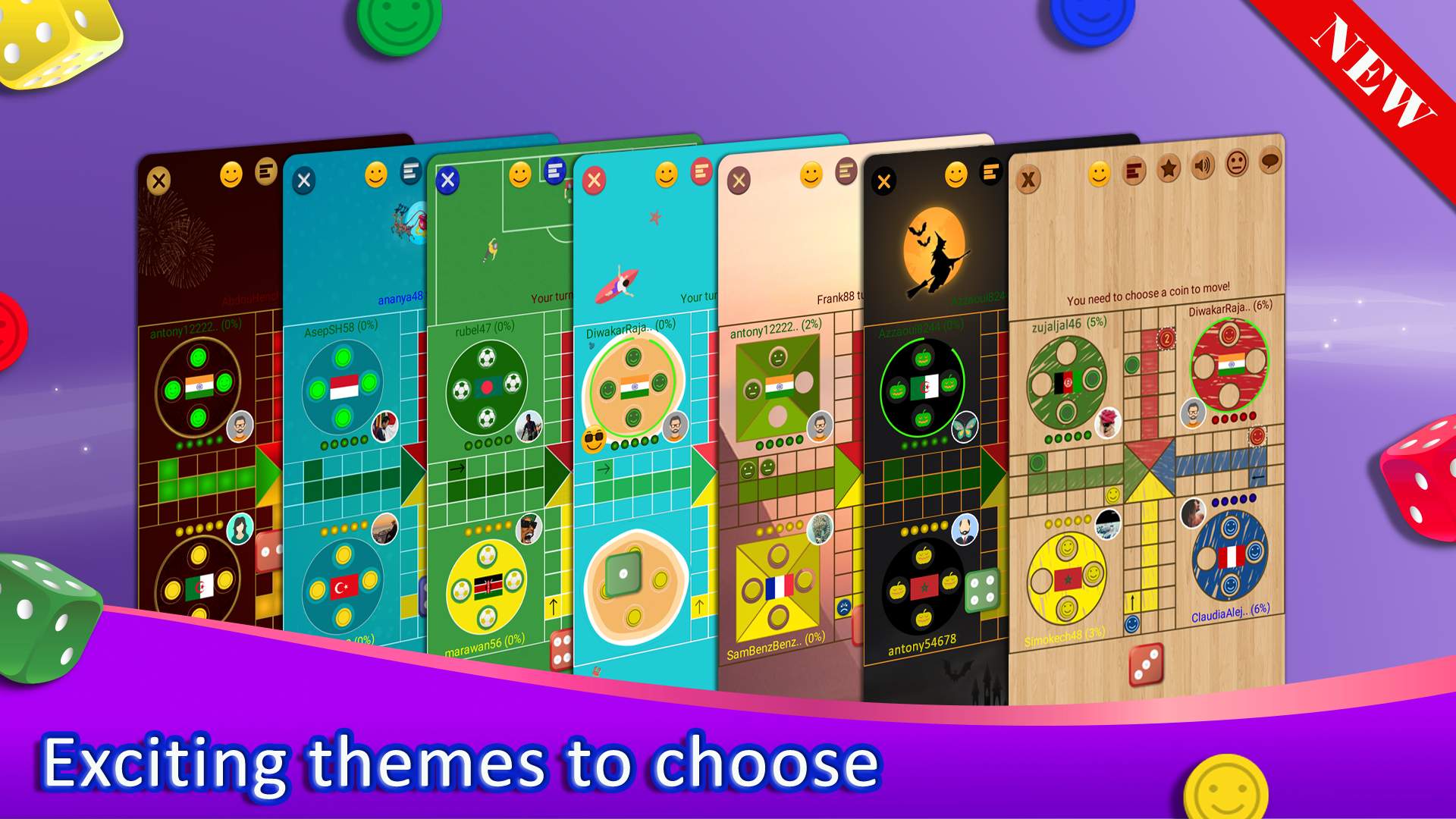 اسکرین شات 1 بازی Ludo Classic