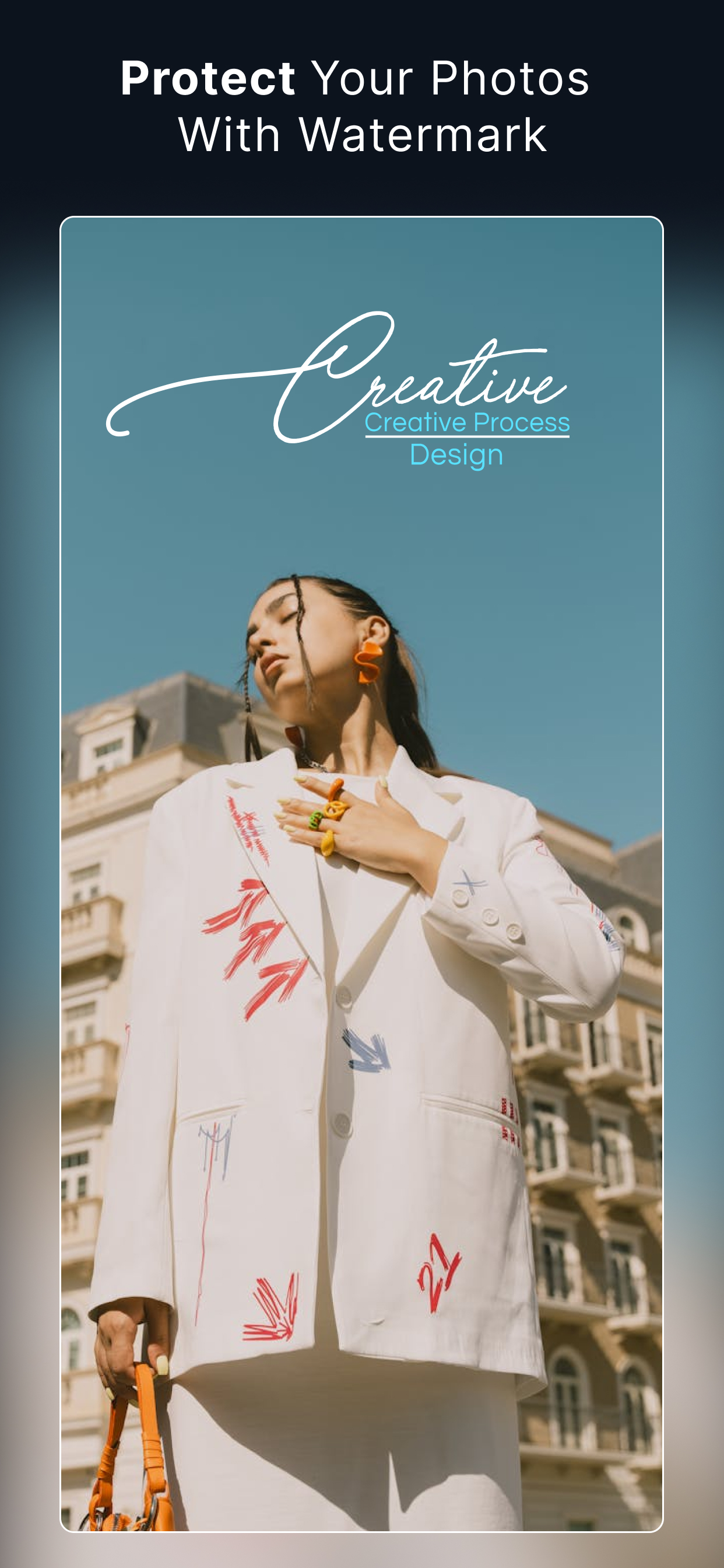 اسکرین شات 2 برنامه eZy Watermark Photos Lite