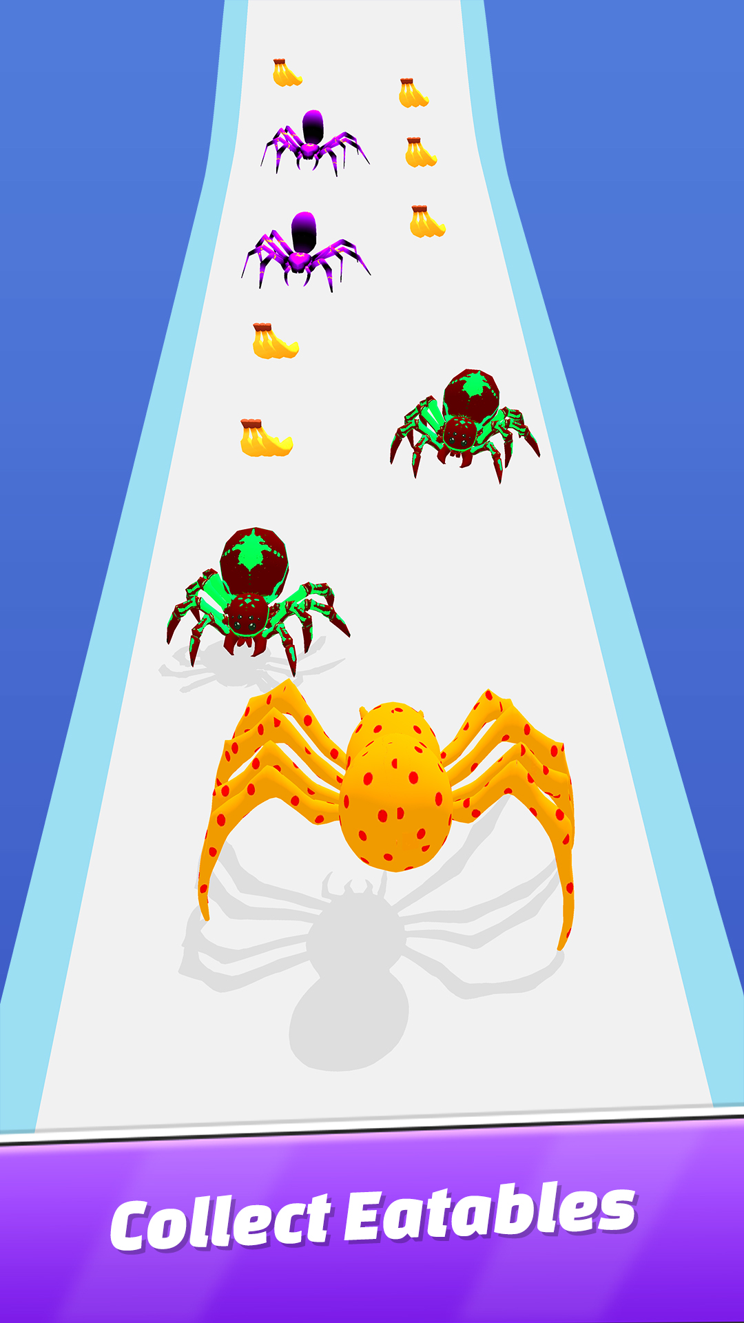 اسکرین شات 2 بازی Insect Evolution Spider Run