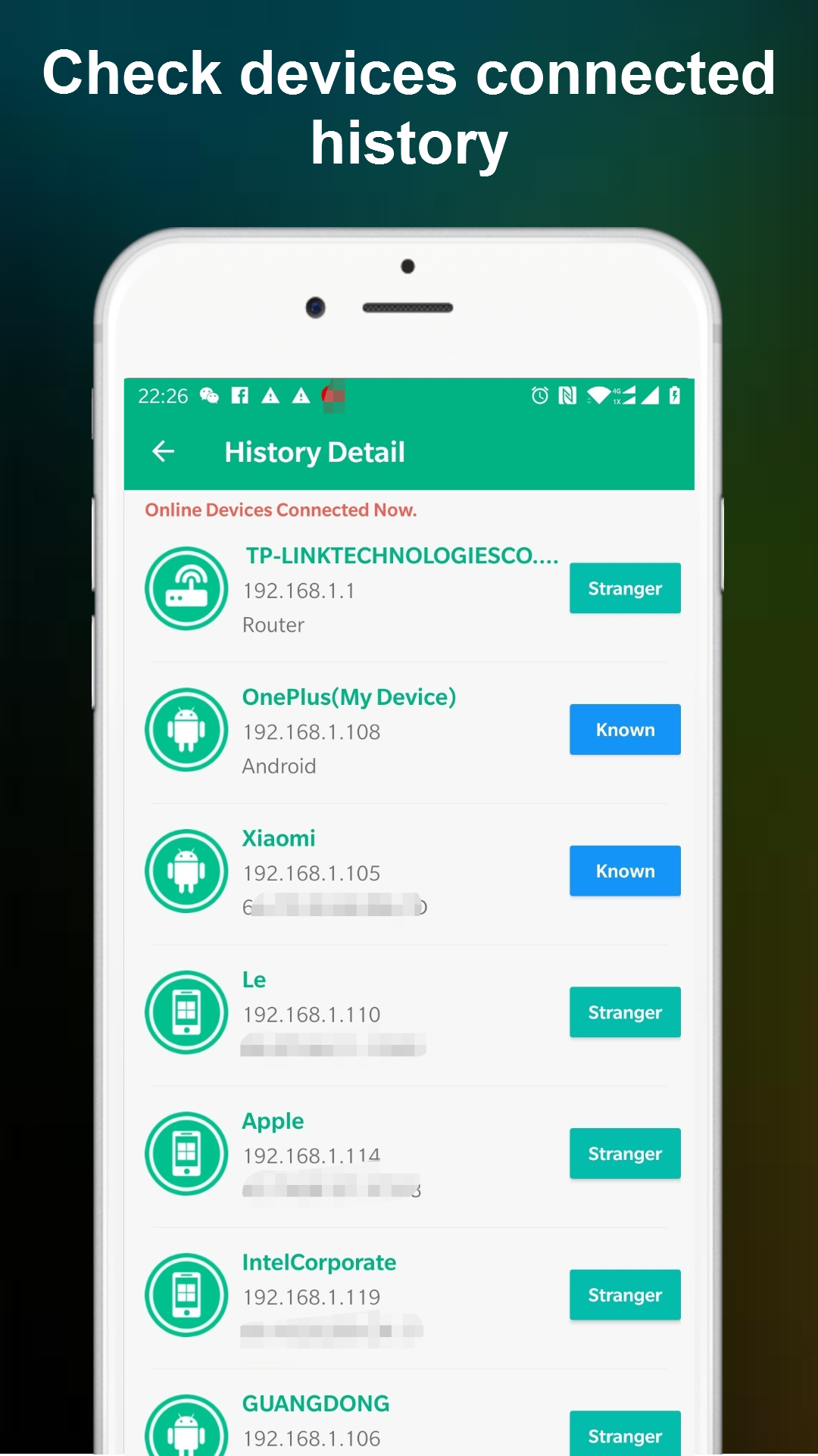 اسکرین شات 4 برنامه Who is on my WiFi - WiFi Scan