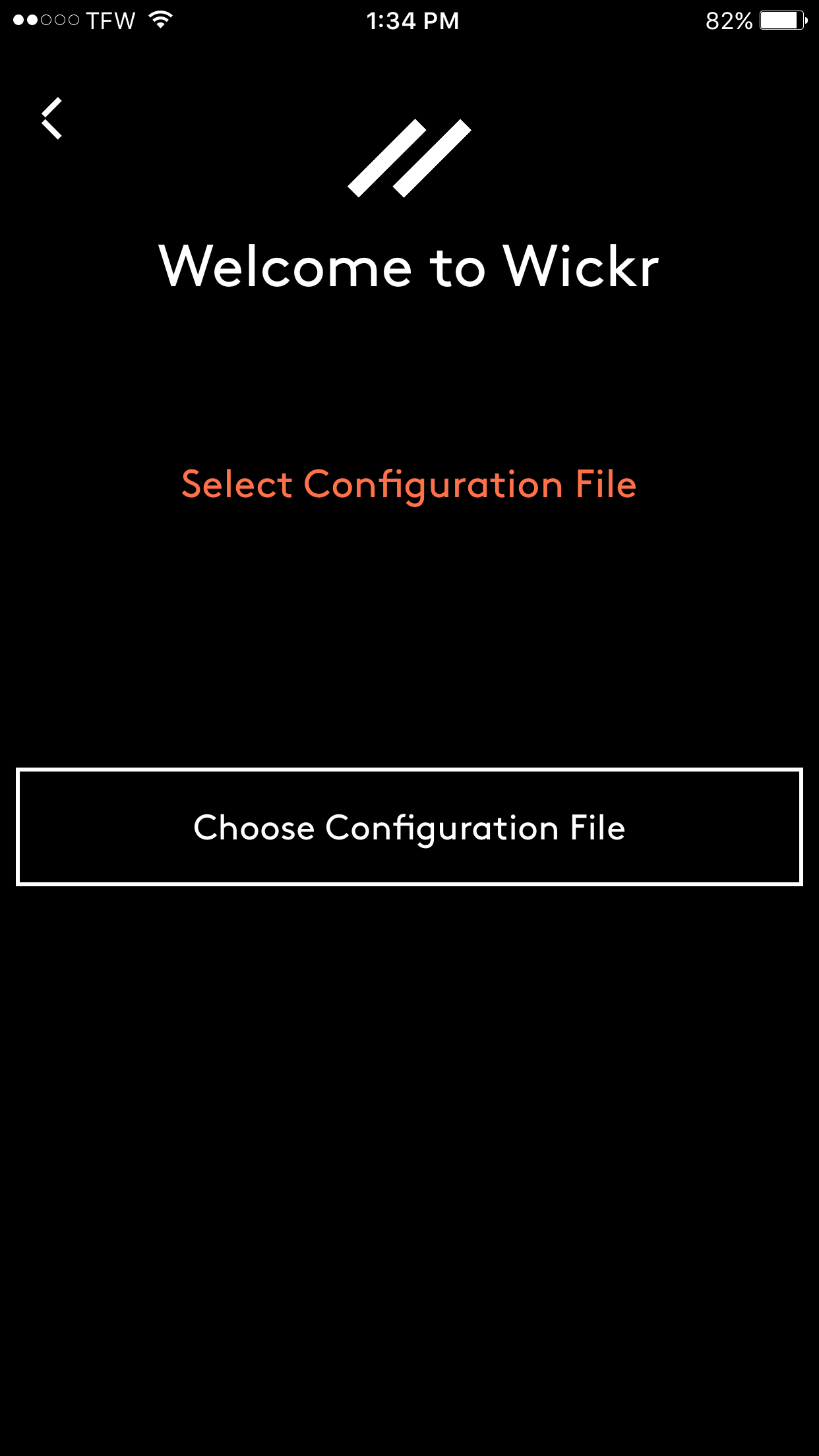 اسکرین شات 3 برنامه Wickr Enterprise